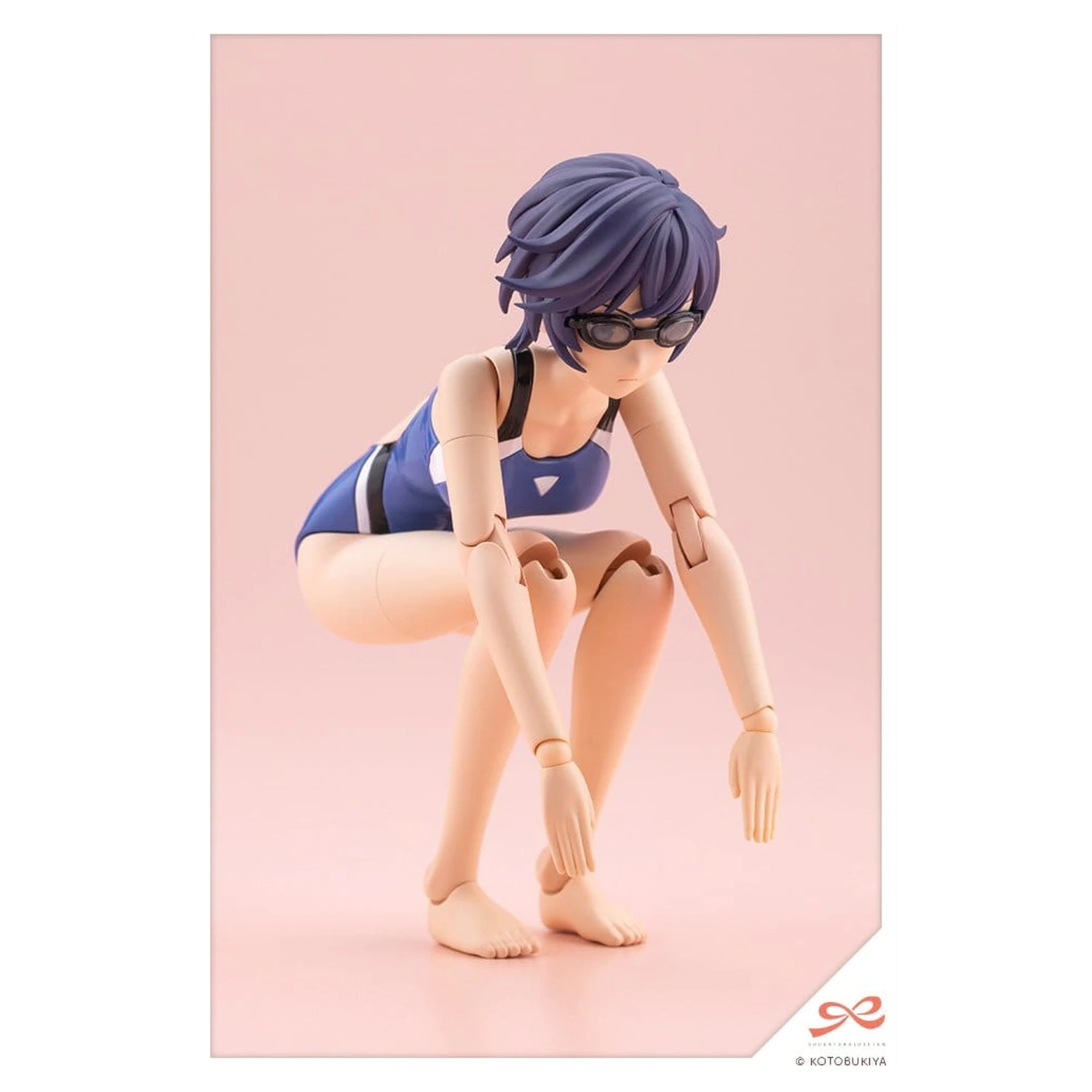 Sousai Shojo Teien Plastični Model 1/10 Rui Saotome Touou High School Competitive Swimsuit 16 cm fotografija proizvoda