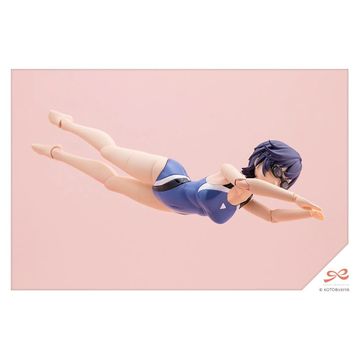 Sousai Shojo Teien Plastični Model 1/10 Rui Saotome Touou High School Competitive Swimsuit 16 cm fotografija proizvoda
