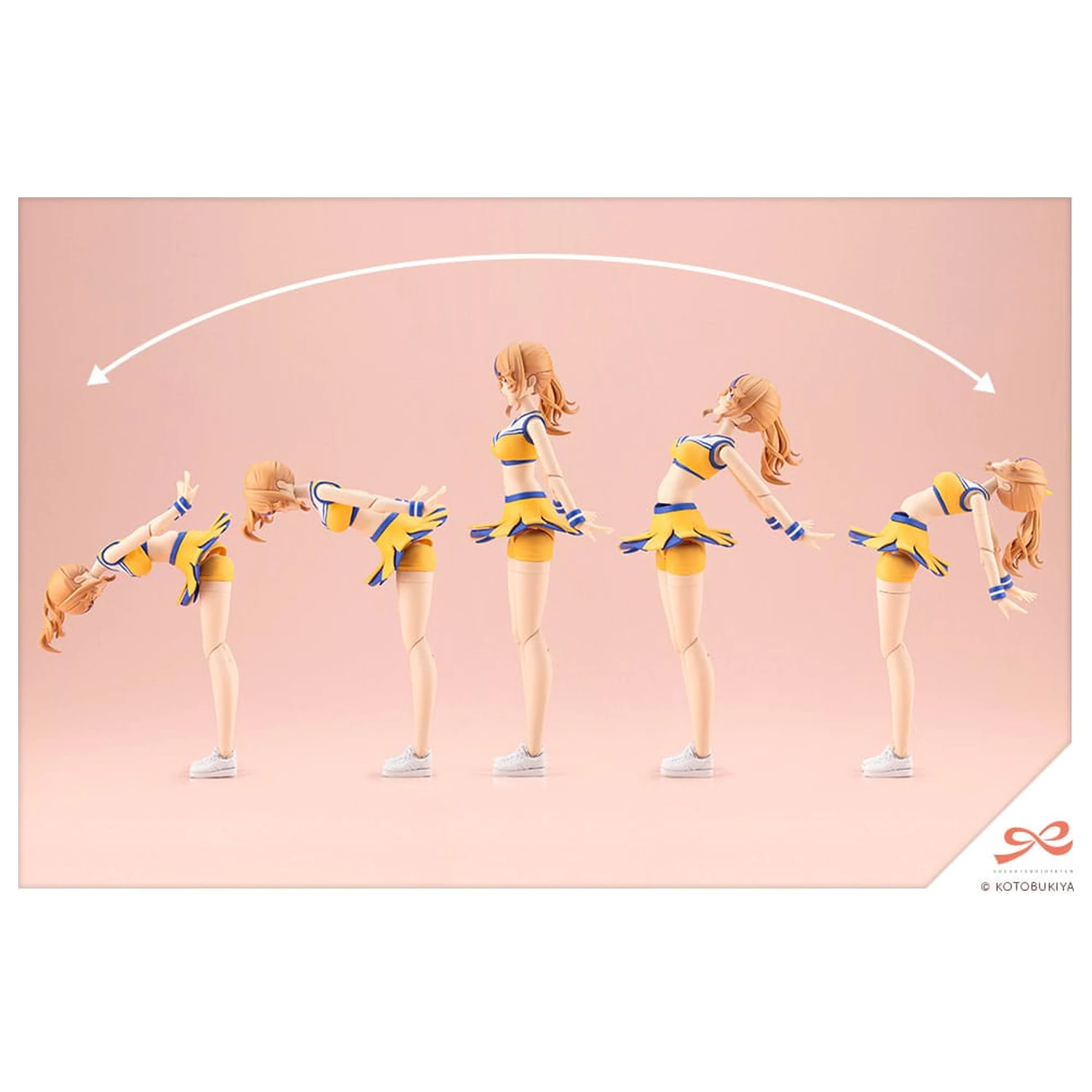 Sousai Shojo Teien Plastični model kit 1/10 Seira Ichijo Cheerleading Costume Ver. 16 cm fotografija proizvoda