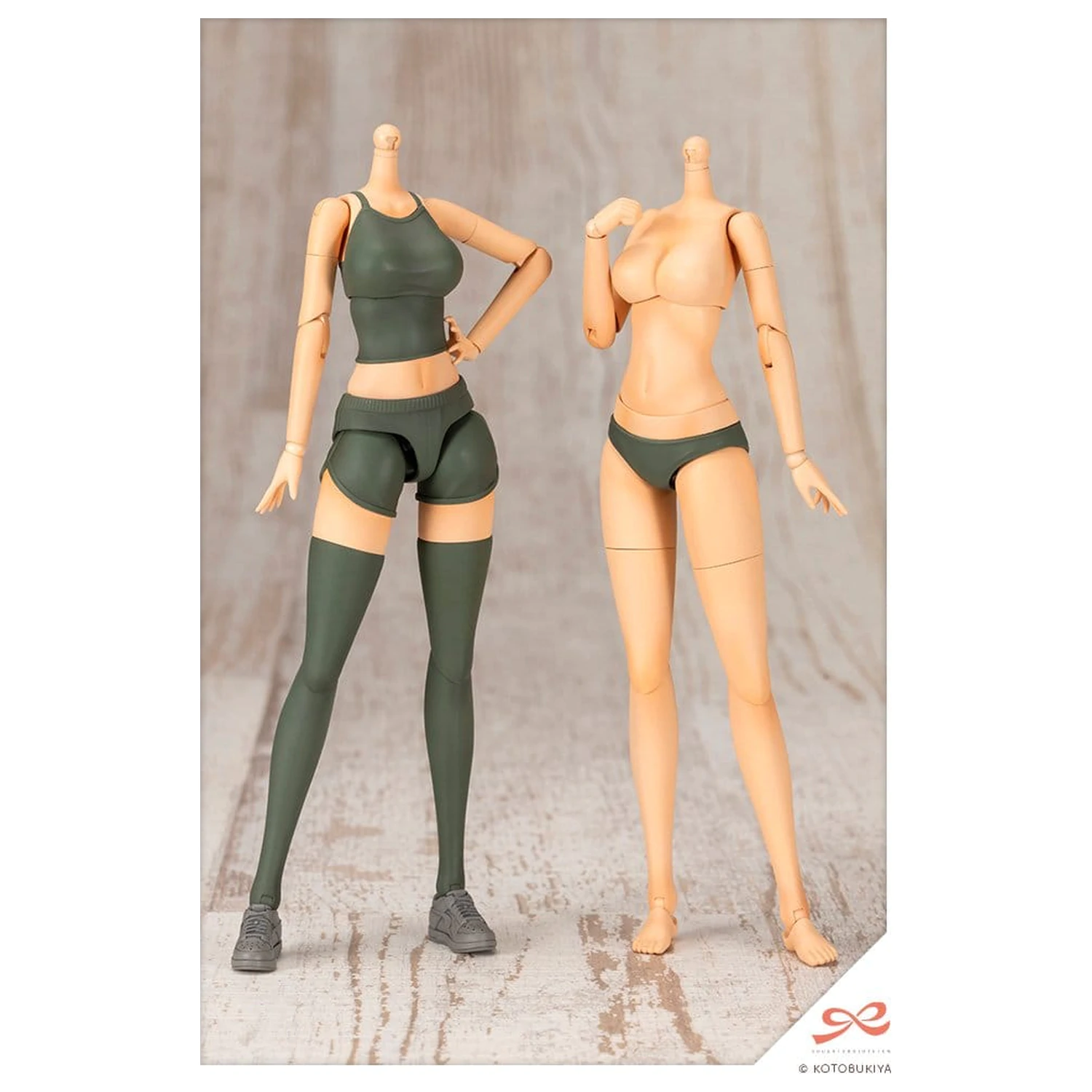 Sousai Shojo Teien Plastični Model Kit 1/10 Training Wolf 16 cm fotografija proizvoda