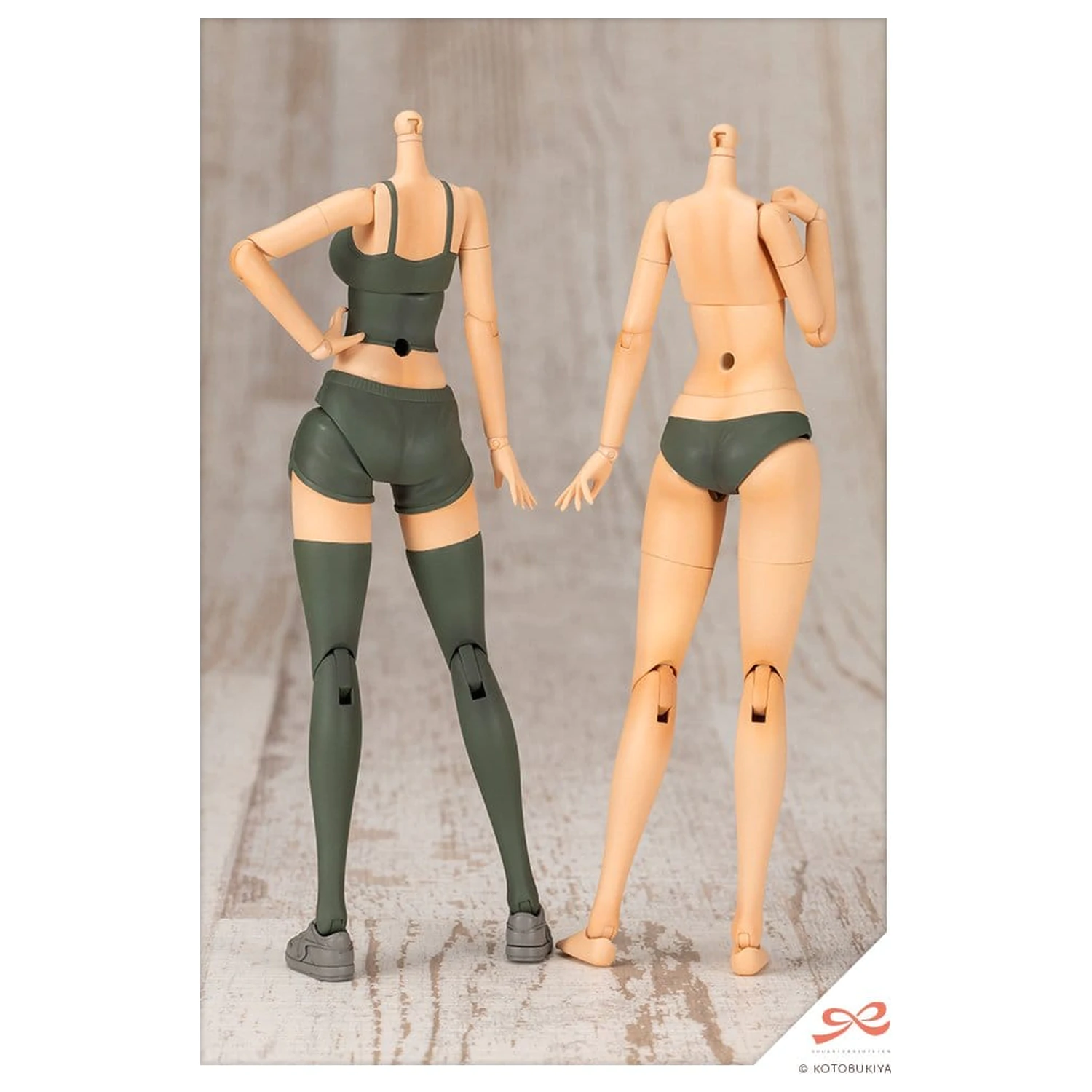 Sousai Shojo Teien Plastični Model Kit 1/10 Training Wolf 16 cm fotografija proizvoda