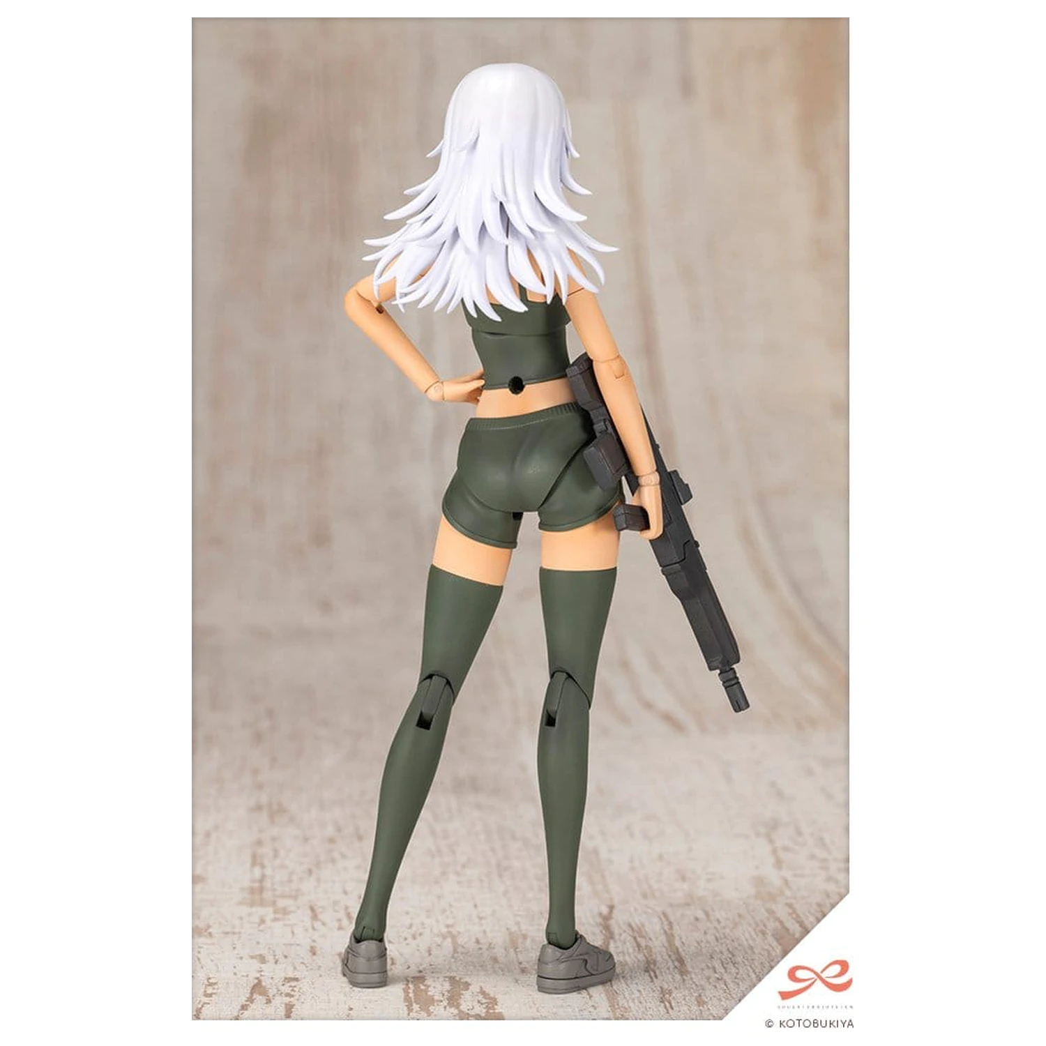 Sousai Shojo Teien Plastični Model Kit 1/10 Training Wolf 16 cm fotografija proizvoda