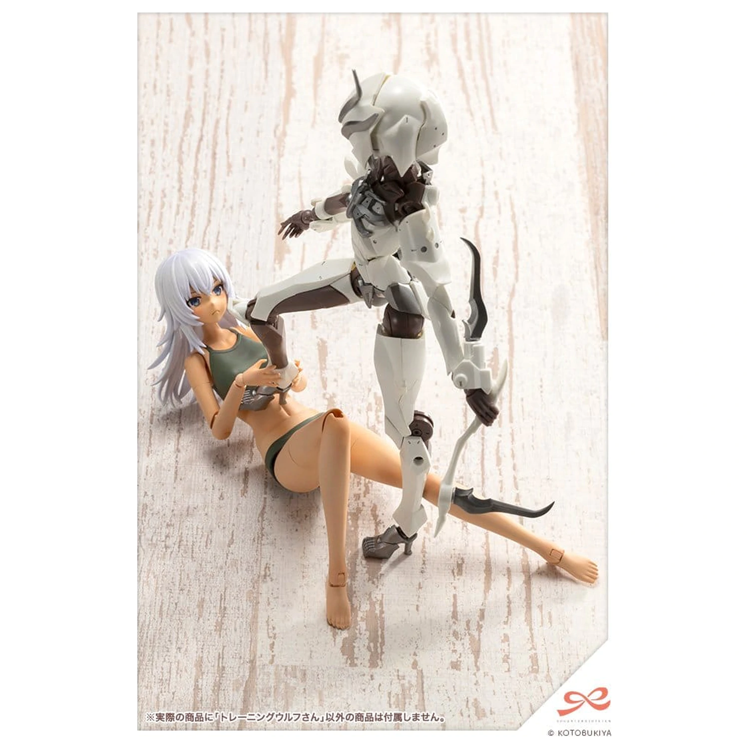 Sousai Shojo Teien Plastični Model Kit 1/10 Training Wolf 16 cm fotografija proizvoda