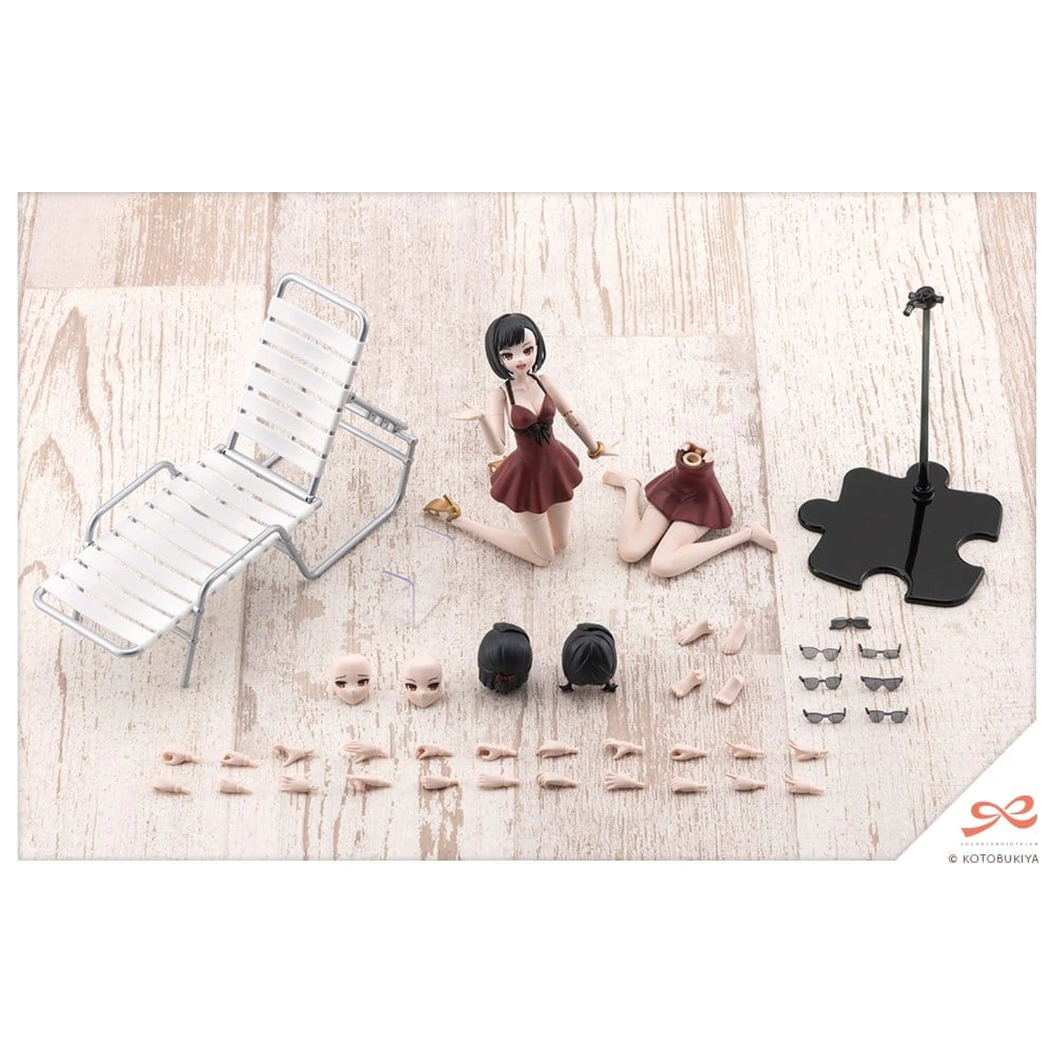 Sousai Shojo Teien Plastični model set 1/10 Yomi Swim Style 16 cm fotografija proizvoda