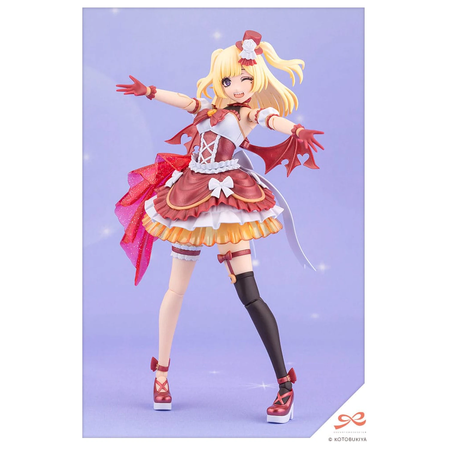 Sousai Shojo Teien Plastični Model Kit 1/10 Yue Kisaragi Diva Costume Dreaming Style Strawberry Moon 16 cm fotografija proizvoda
