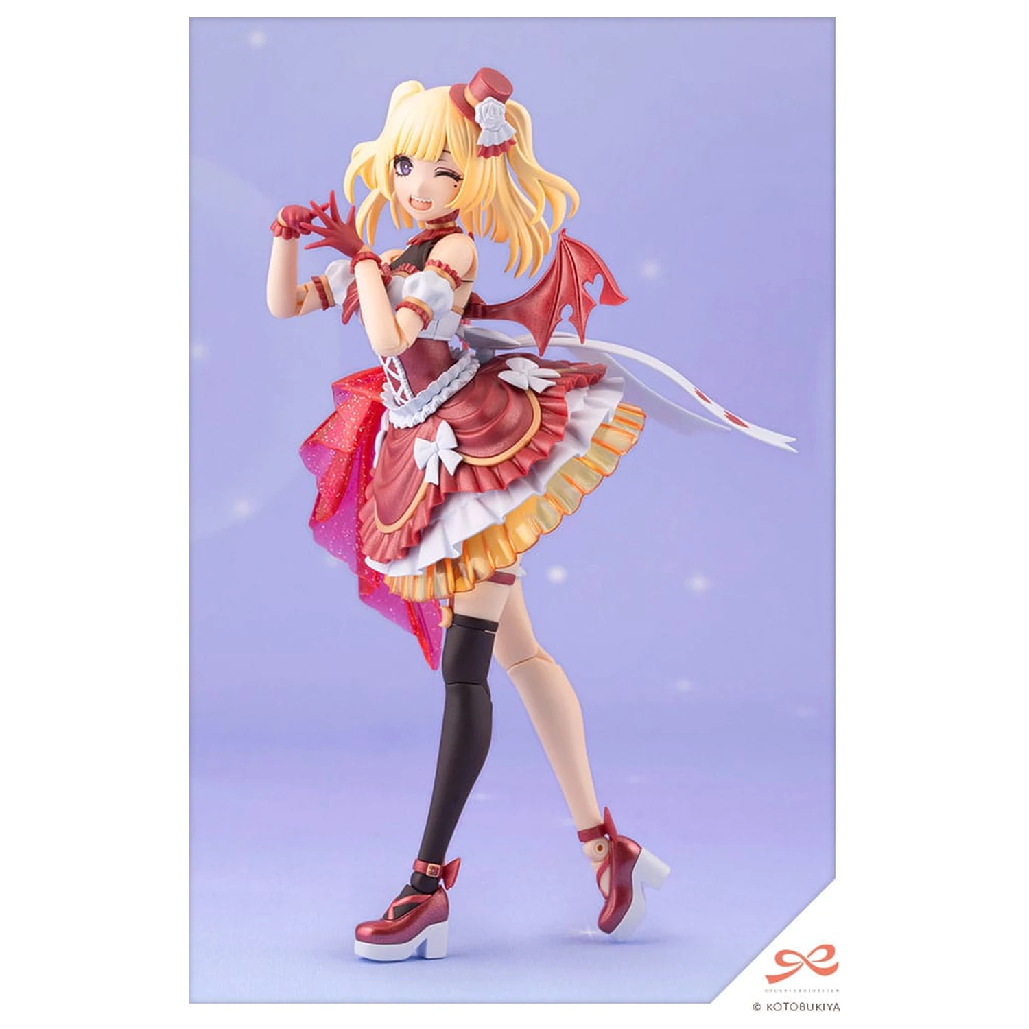 Sousai Shojo Teien Plastični Model Kit 1/10 Yue Kisaragi Diva Costume Dreaming Style Strawberry Moon 16 cm fotografija proizvoda
