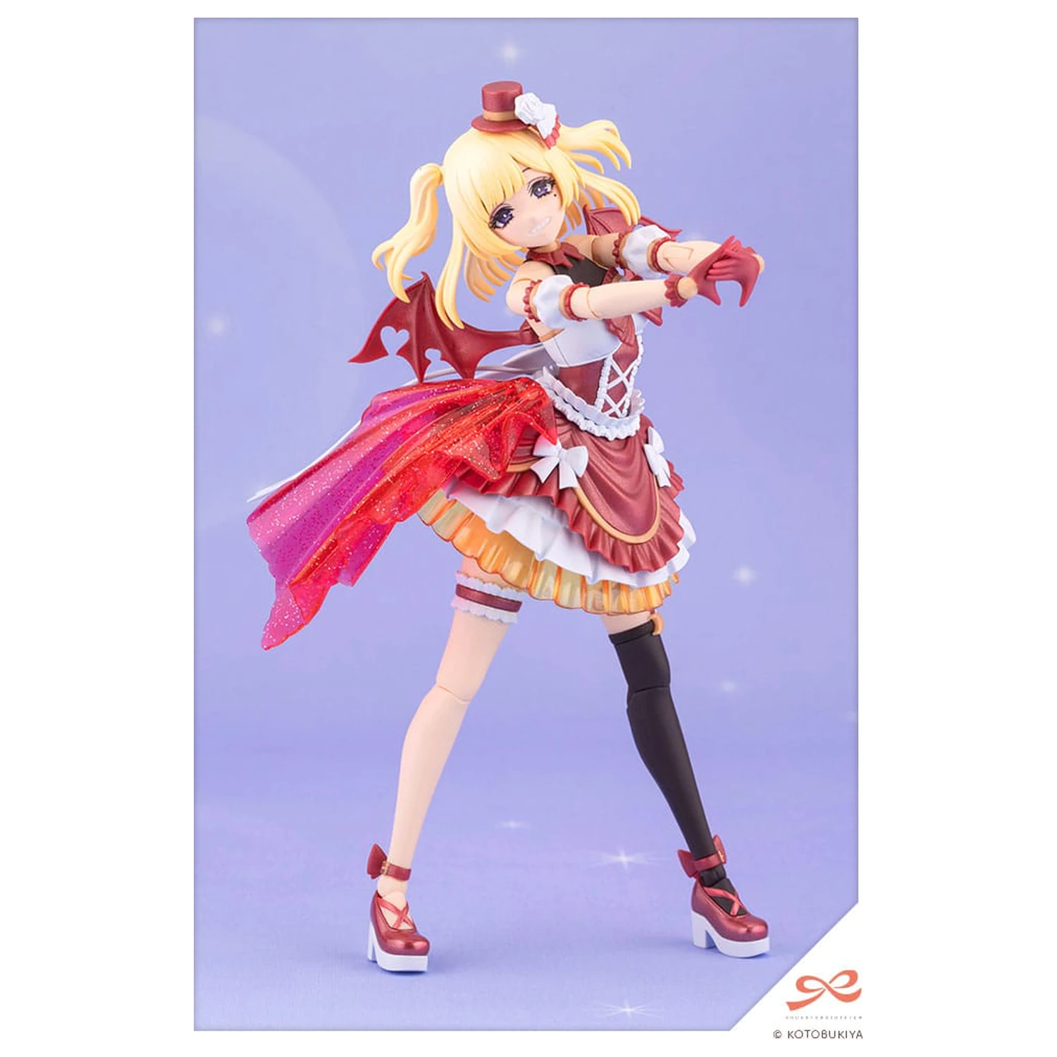 Sousai Shojo Teien Plastični Model Kit 1/10 Yue Kisaragi Diva Costume Dreaming Style Strawberry Moon 16 cm fotografija proizvoda