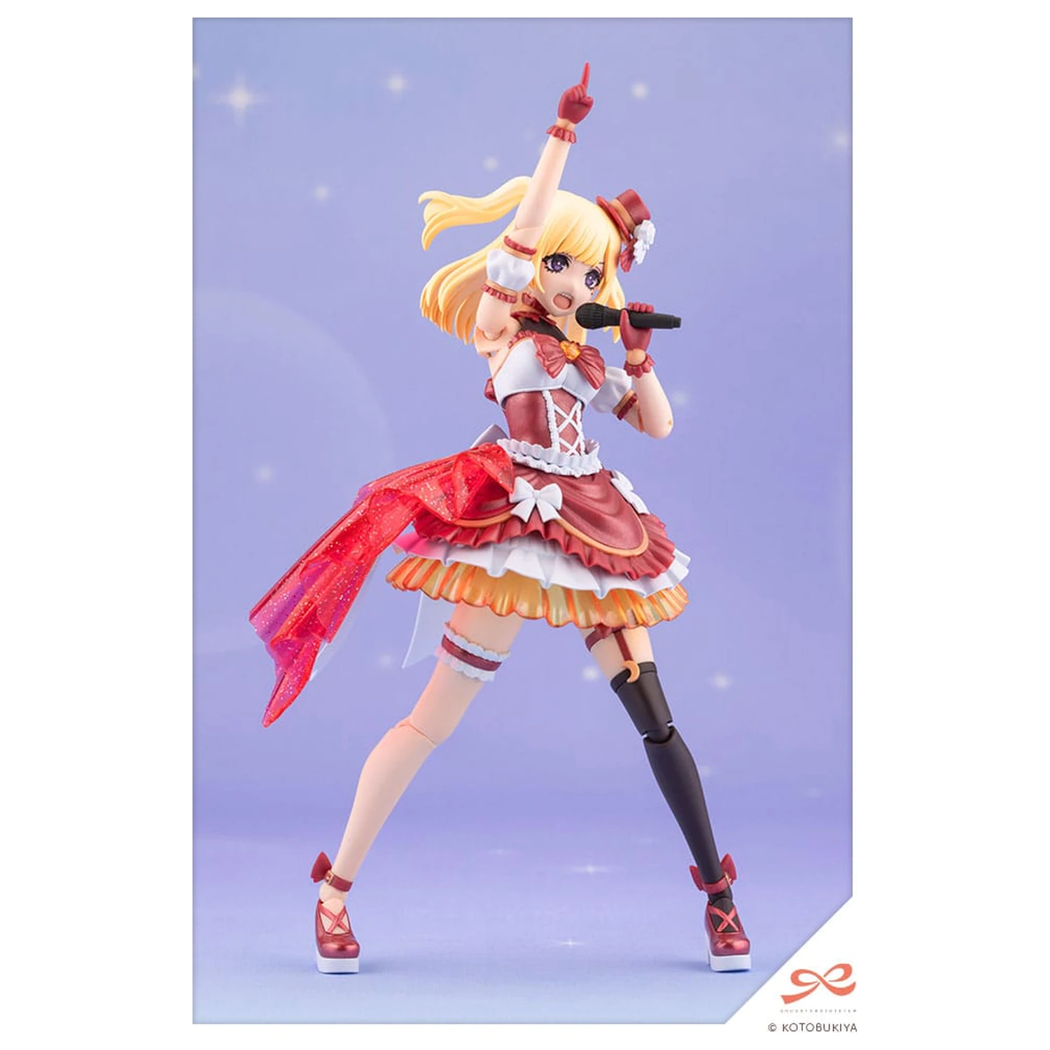 Sousai Shojo Teien Plastični Model Kit 1/10 Yue Kisaragi Diva Costume Dreaming Style Strawberry Moon 16 cm fotografija proizvoda