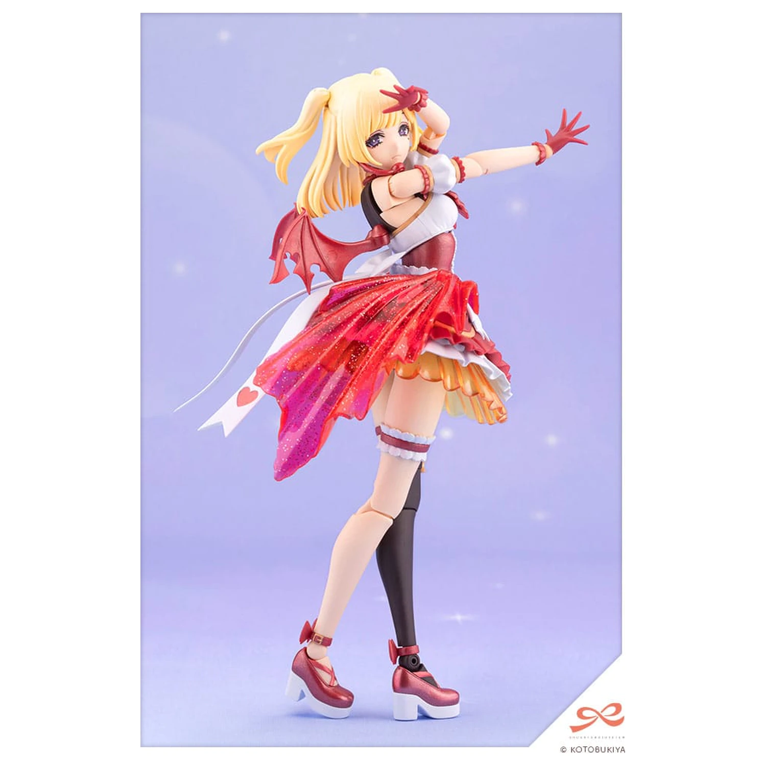 Sousai Shojo Teien Plastični Model Kit 1/10 Yue Kisaragi Diva Costume Dreaming Style Strawberry Moon 16 cm fotografija proizvoda