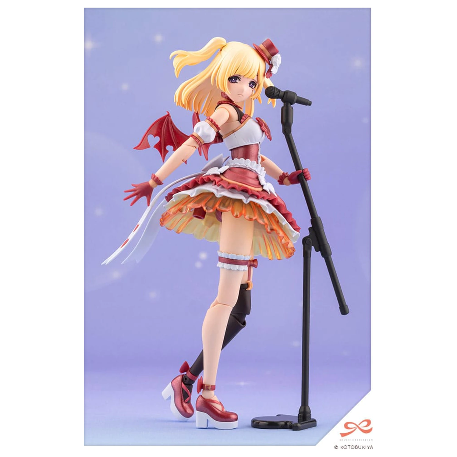 Sousai Shojo Teien Plastični Model Kit 1/10 Yue Kisaragi Diva Costume Dreaming Style Strawberry Moon 16 cm fotografija proizvoda