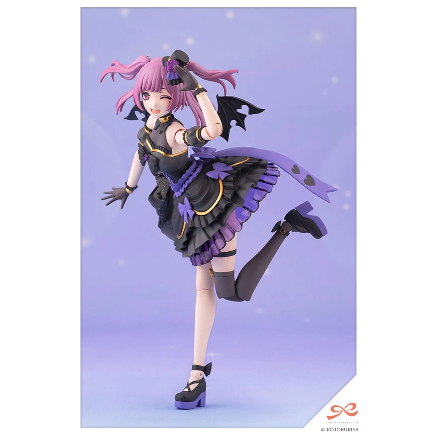 Sousai Shojo Teien Plastični Model Kit 1/10 Yue Kisaragi Diva Costume 16 cm fotografija proizvoda