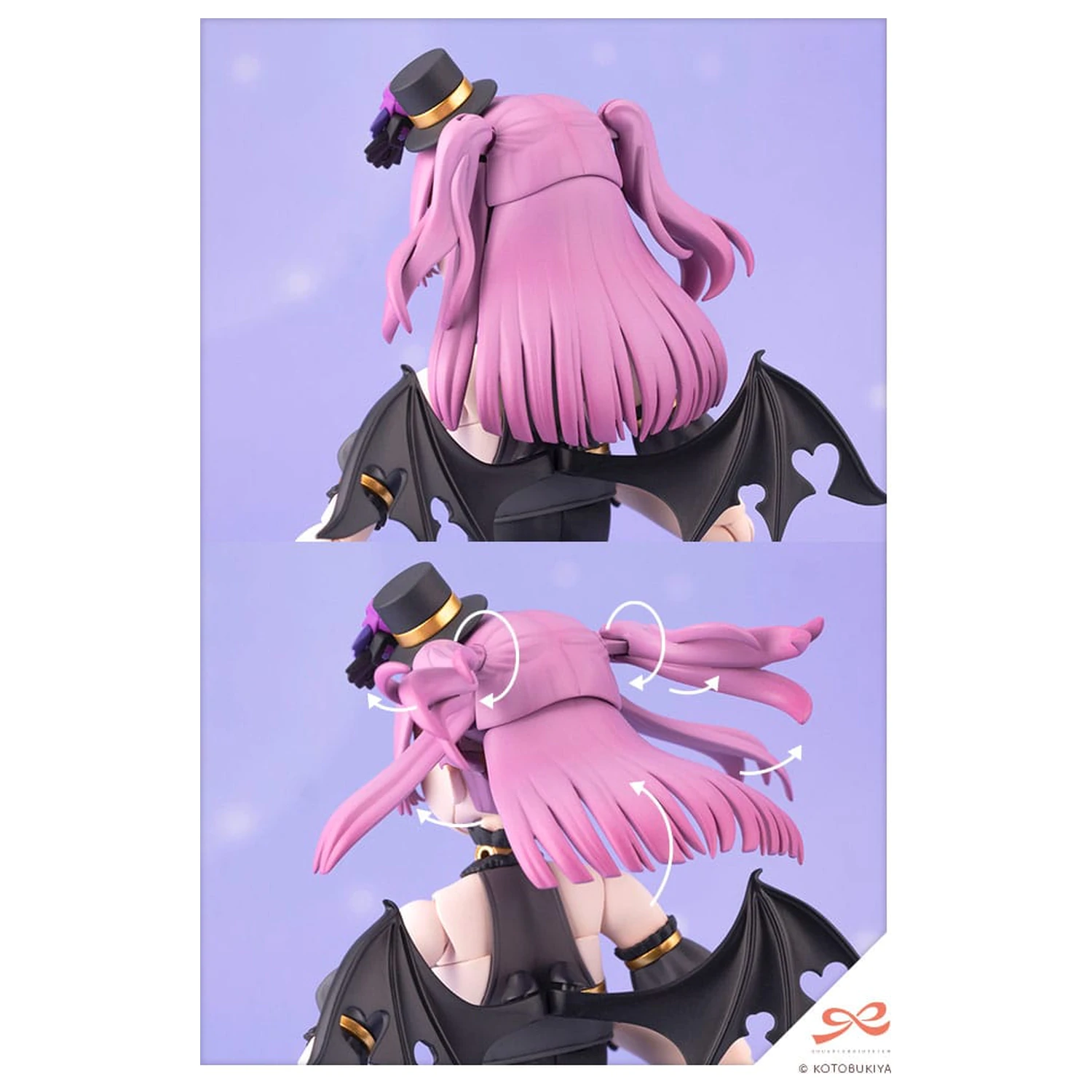 Sousai Shojo Teien Plastični Model Kit 1/10 Yue Kisaragi Diva Costume 16 cm fotografija proizvoda