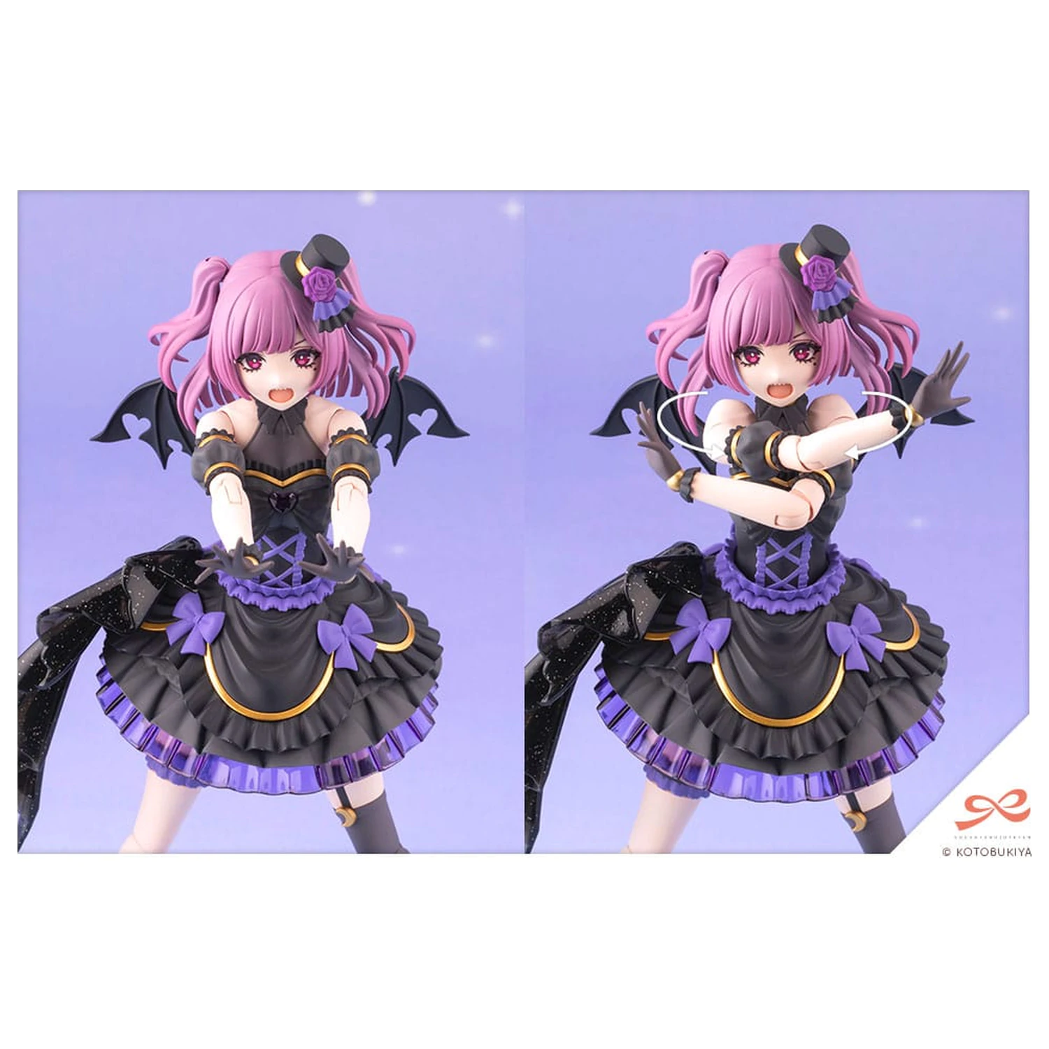 Sousai Shojo Teien Plastični Model Kit 1/10 Yue Kisaragi Diva Costume 16 cm fotografija proizvoda