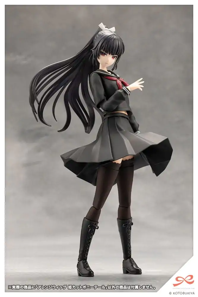 Sousai Shojo Teien set dodataka za akcijske figure Arranged Wigs Hime Cut Pony Tail fotografija proizvoda