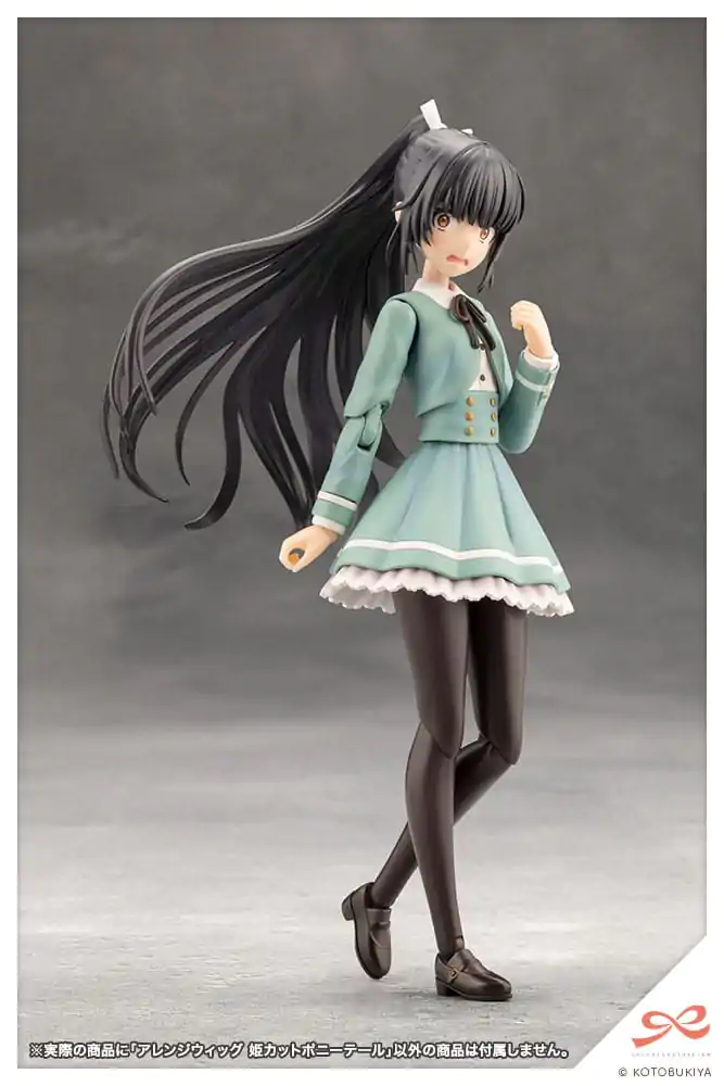 Sousai Shojo Teien set dodataka za akcijske figure Arranged Wigs Hime Cut Pony Tail fotografija proizvoda