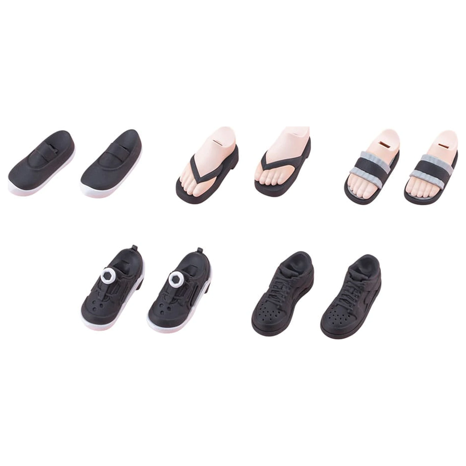 Sousai Shojo Teien set pribora za akcijske figure Dress Up Shoes Vol.1 Color C Ver. fotografija proizvoda