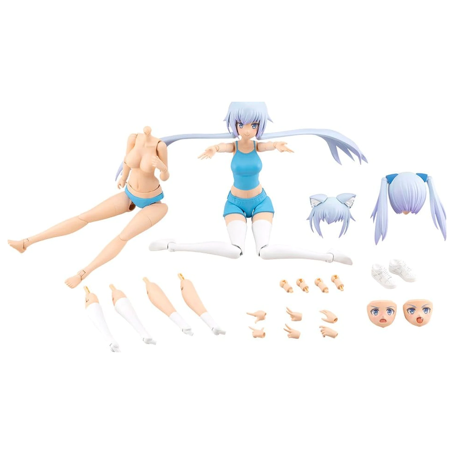 Sousaishojoteien Plastični Model Kit Grand Scale Dress Up Body M with Stylet 25 cm fotografija proizvoda