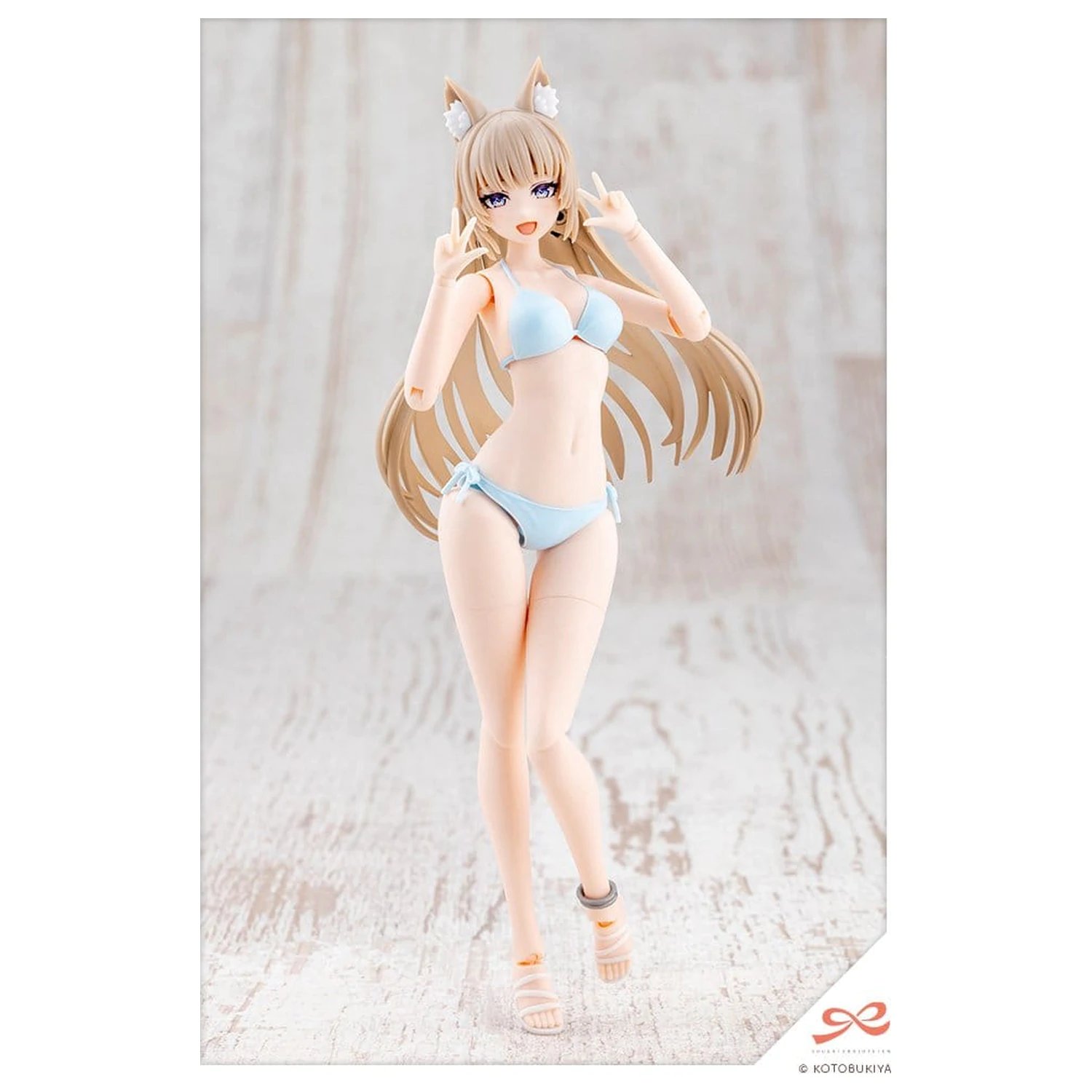 Sousaishojoteien Plastični Model 1/10 Animal Ears Emulator Swim Style 17 cm fotografija proizvoda