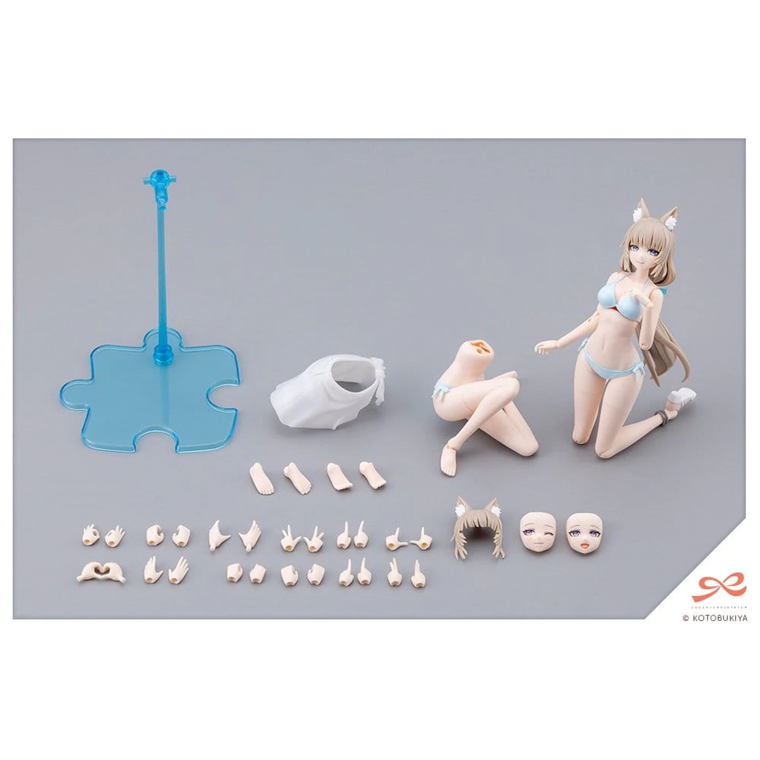 Sousaishojoteien Plastični Model 1/10 Animal Ears Emulator Swim Style 17 cm fotografija proizvoda