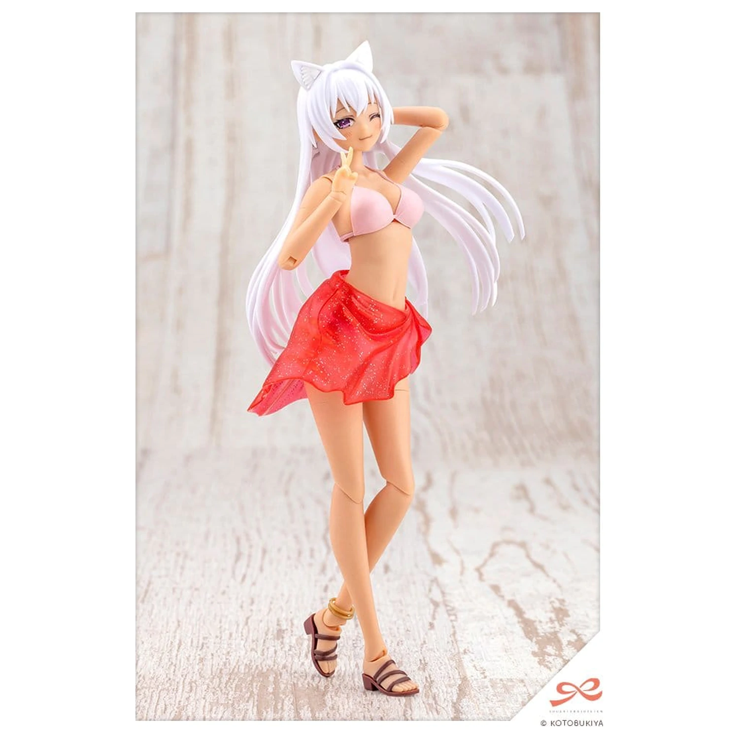 Sousaishojoteien Plastični model 1/10 Animal Ears Emulator Swim Style Dreaming Style Twilight Cat 17 cm fotografija proizvoda