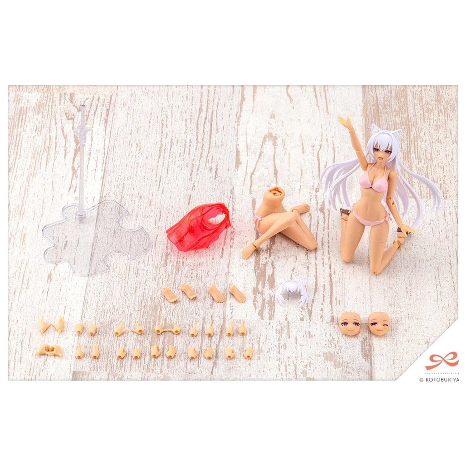 Sousaishojoteien Plastični model 1/10 Animal Ears Emulator Swim Style Dreaming Style Twilight Cat 17 cm fotografija proizvoda