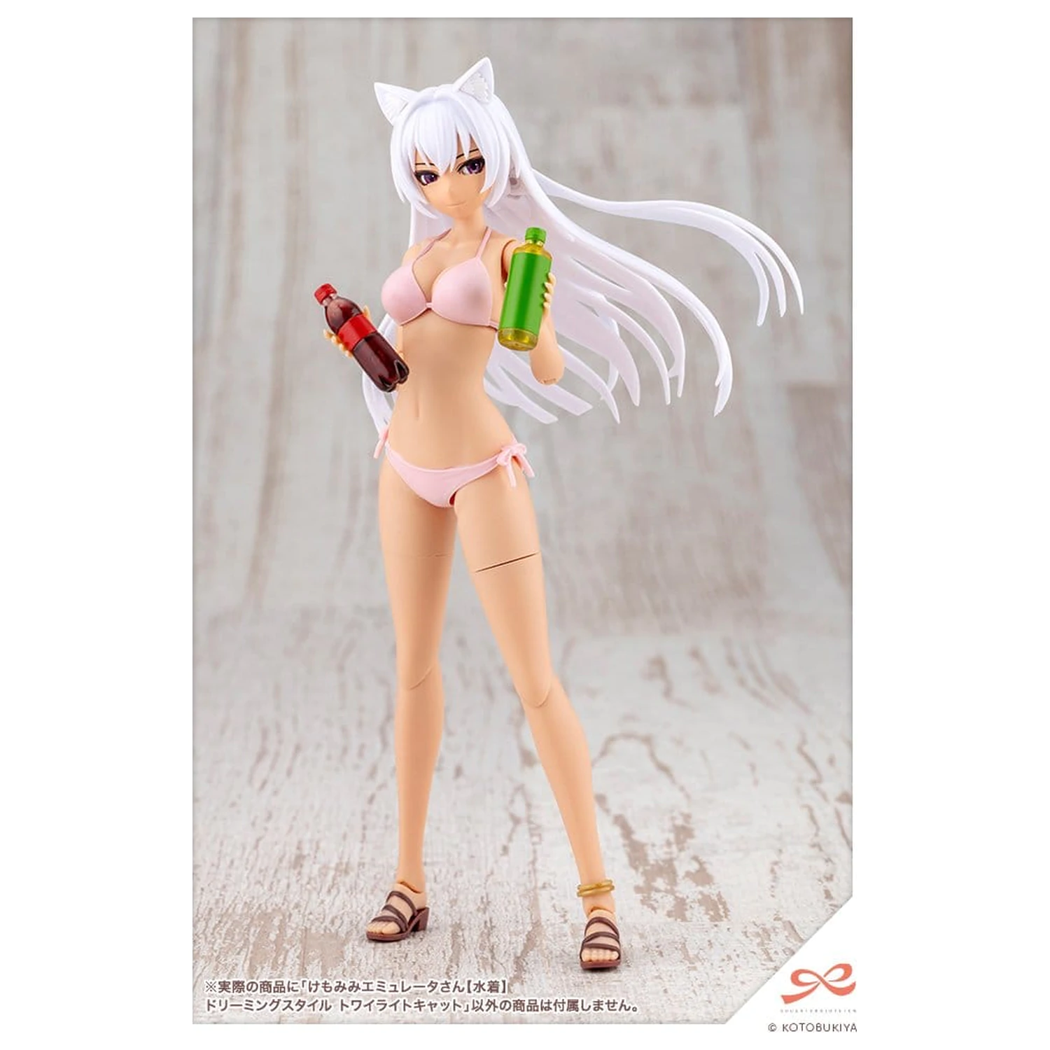 Sousaishojoteien Plastični model 1/10 Animal Ears Emulator Swim Style Dreaming Style Twilight Cat 17 cm fotografija proizvoda