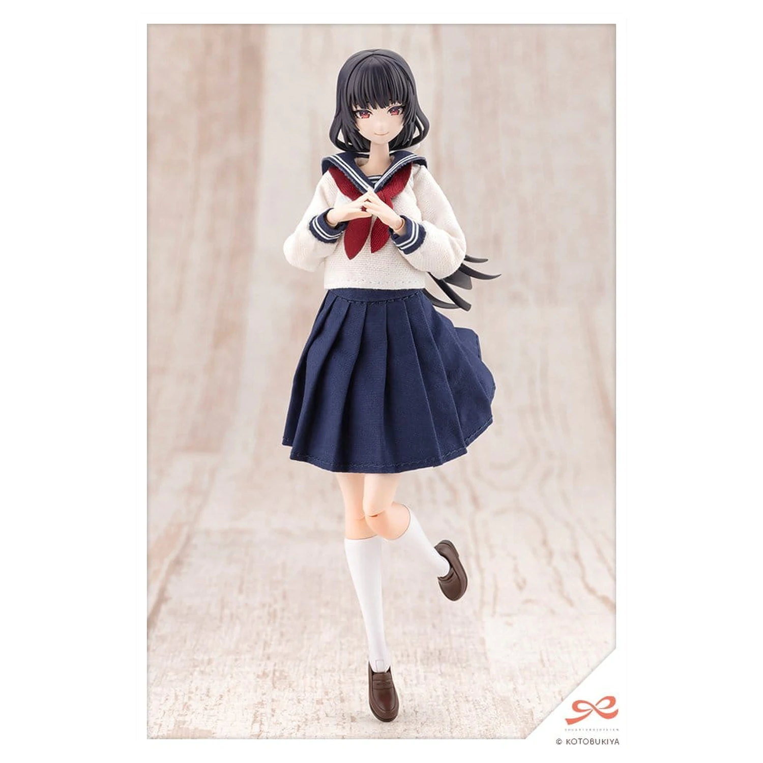 Sousaishojoteien Plastični model 1/10 Kiru Pla Kuon Yakushiji Touou Srednja škola Uniforma 16 cm fotografija proizvoda