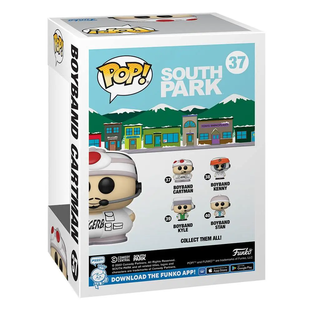 South Park 20th Anniversary POP! TV Vinilna figura Boyband Cartman 9 cm fotografija proizvoda