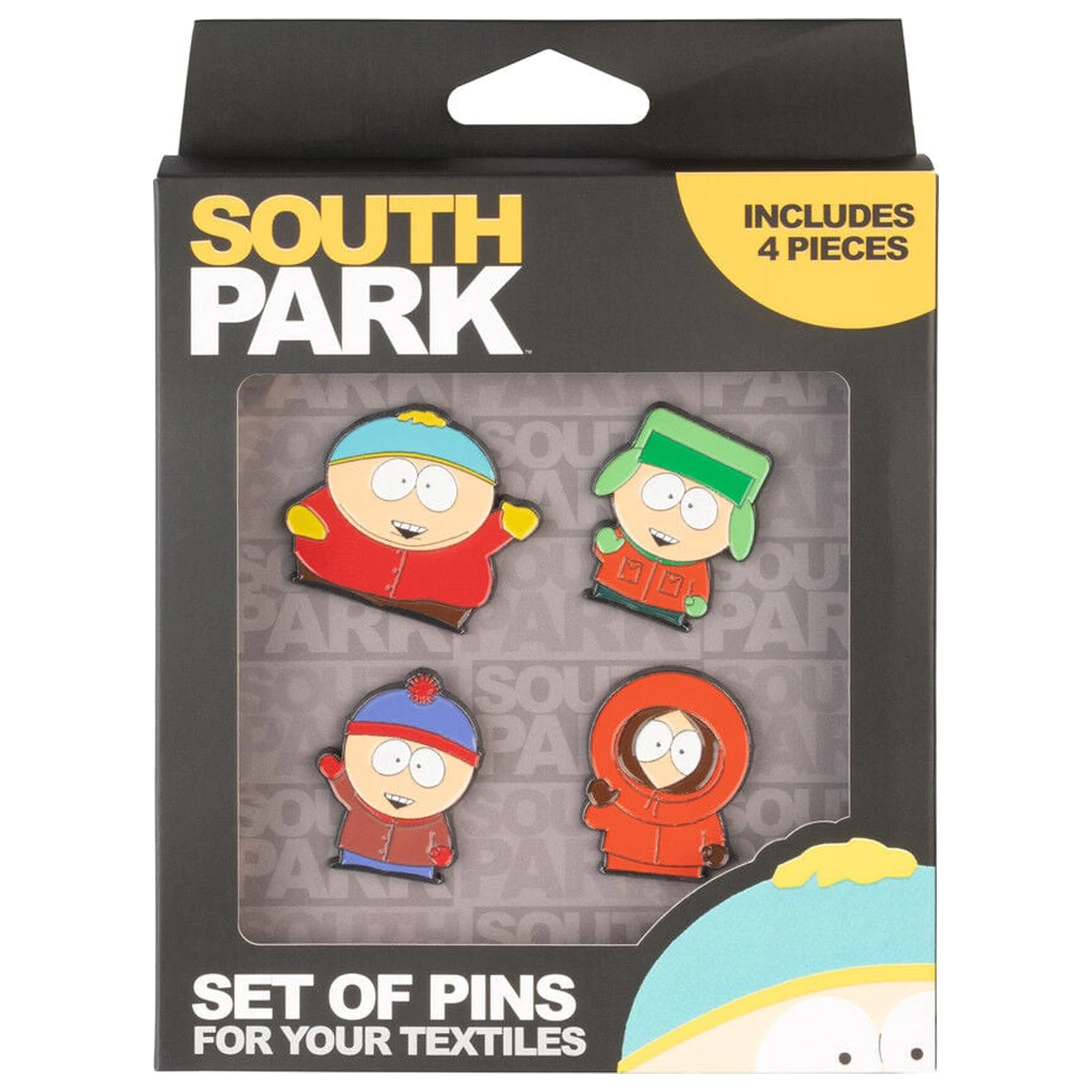 South Park set od 4 bedža fotografija proizvoda