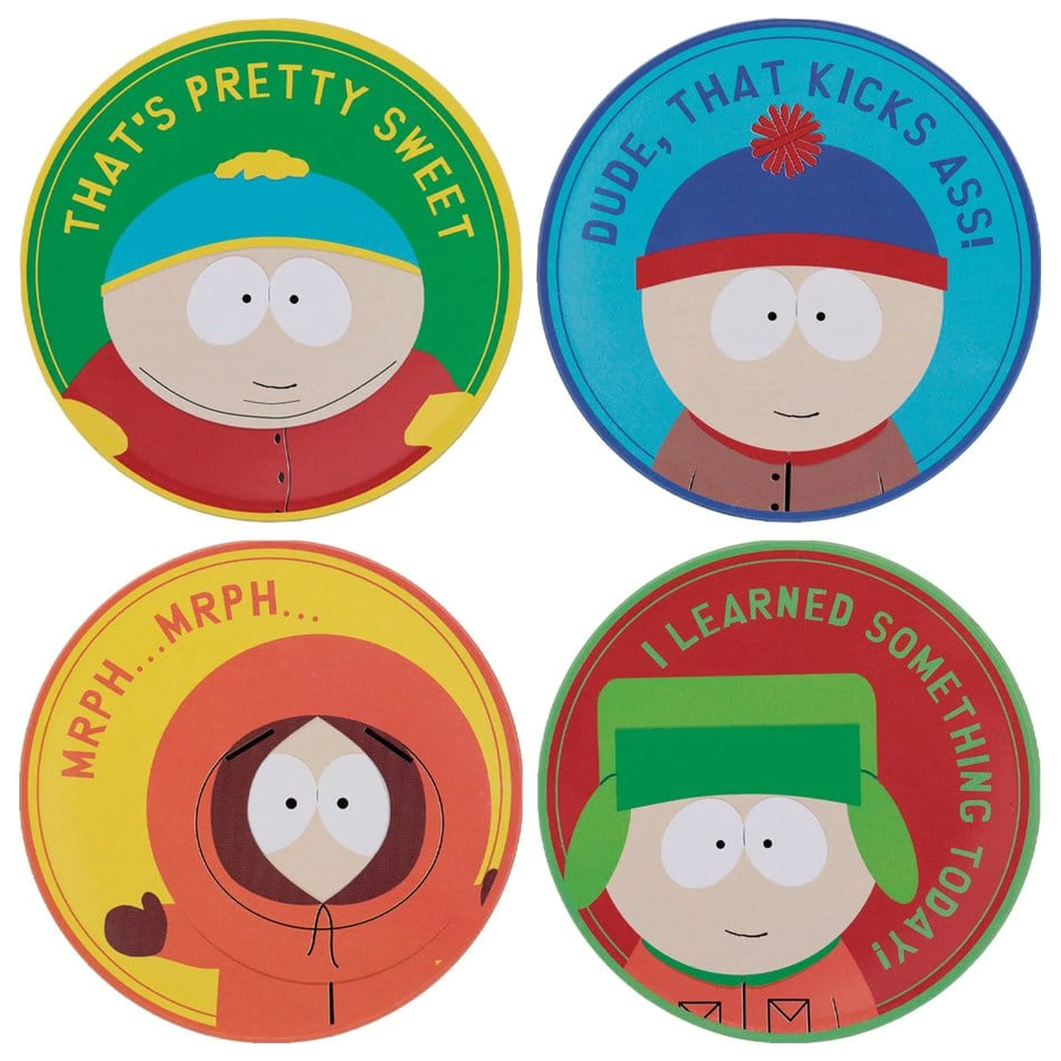 South Park set podmetača za čaše, 4 komada fotografija proizvoda