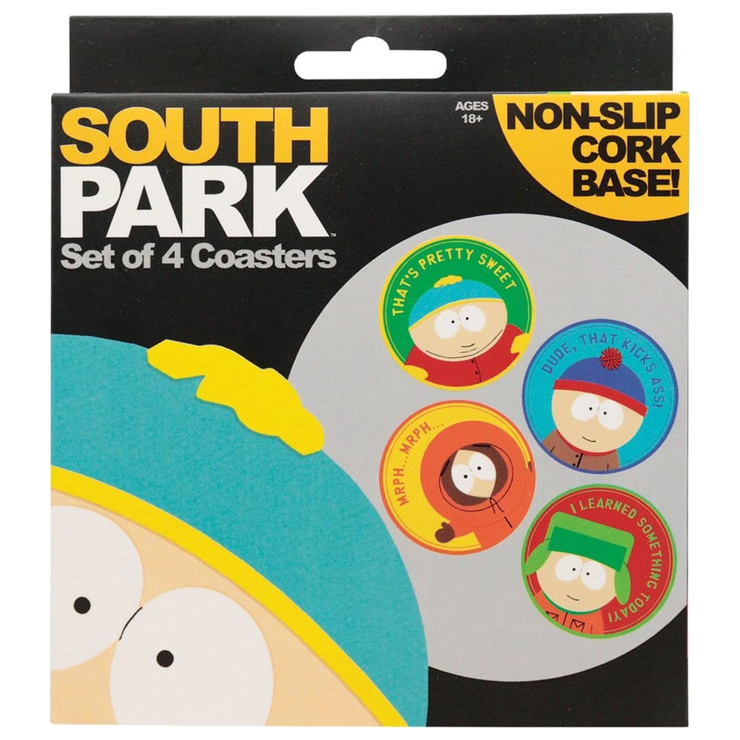 South Park set podmetača za čaše, 4 komada fotografija proizvoda