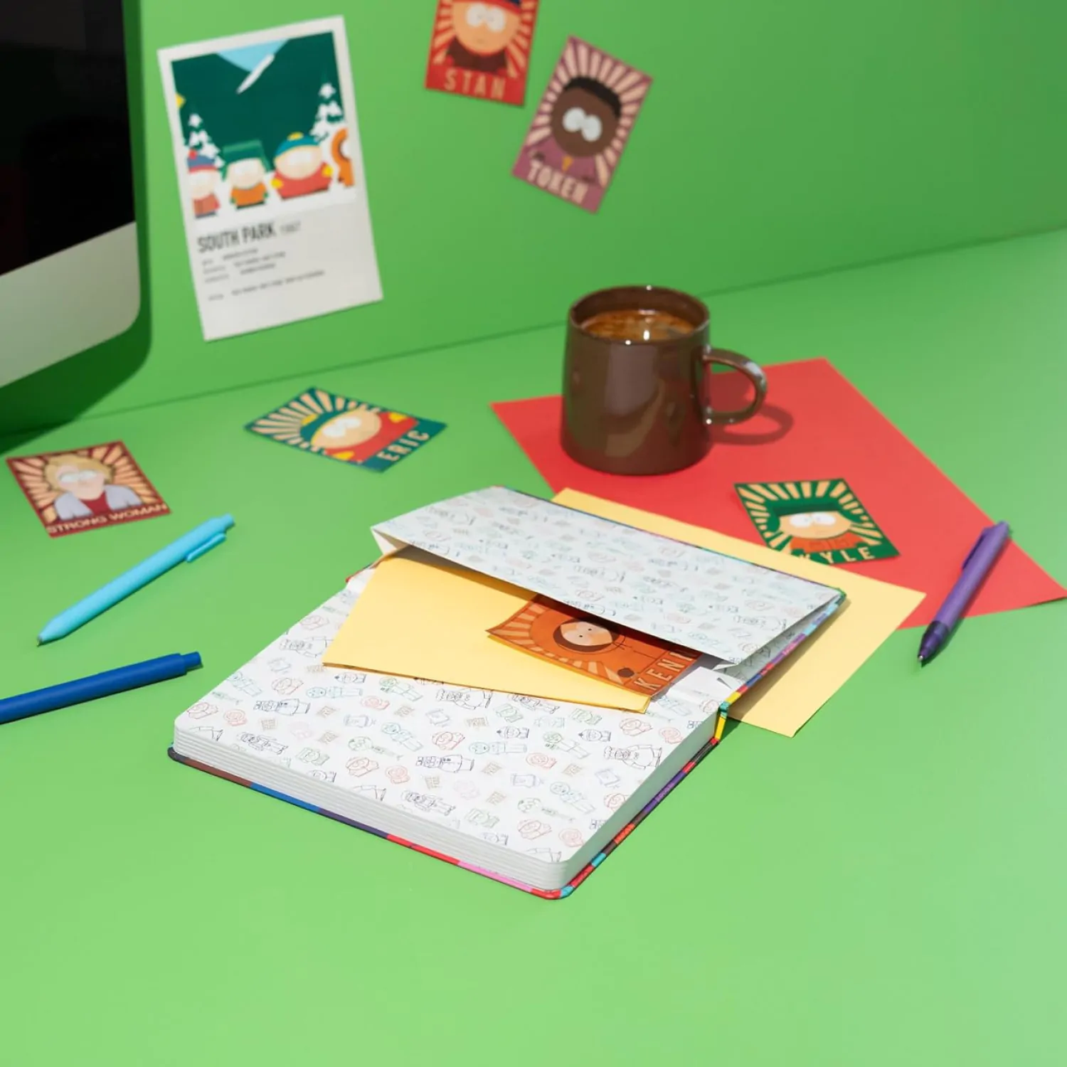 South Park A5 premium bilježnica fotografija proizvoda