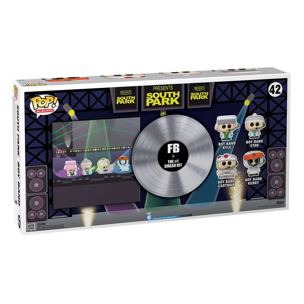 South Park POP! Albums DLX Vinil Figura Set od 4 Boyband 9 cm fotografija proizvoda