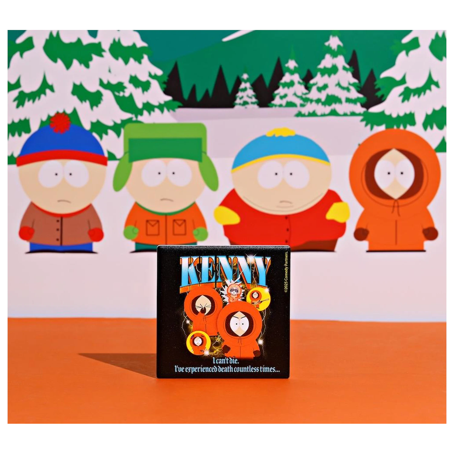 South Park Kenny Keramički Kvadratni Podmetač za čaše fotografija proizvoda
