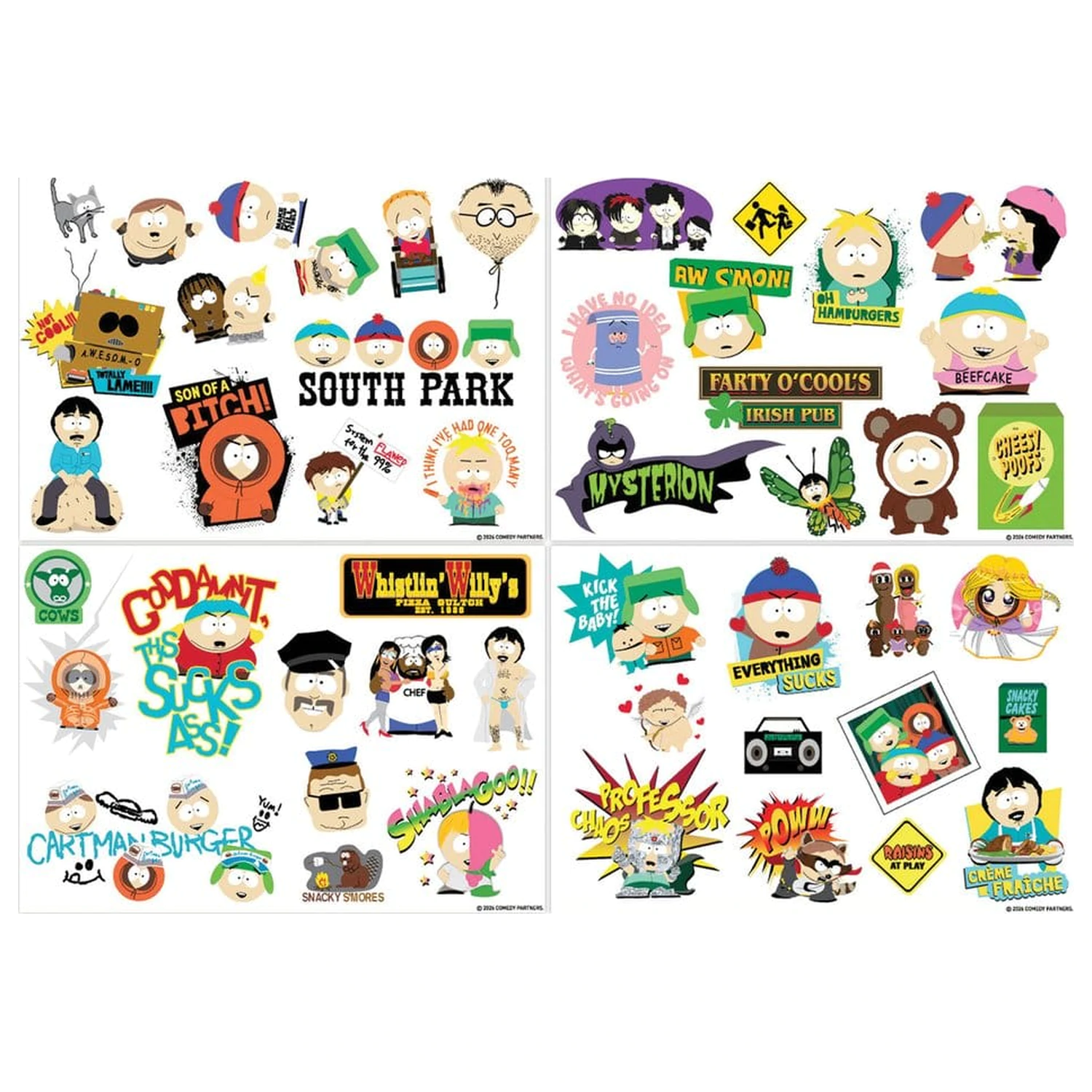 South Park Tech Paket naljepnica fotografija proizvoda