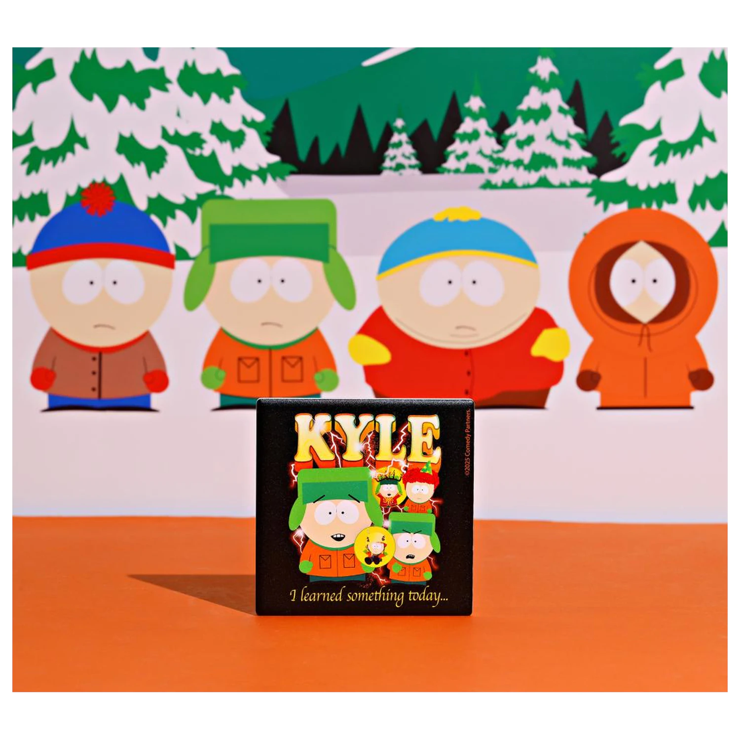 South Park Kyle keramički kvadratni podmetač za čaše fotografija proizvoda