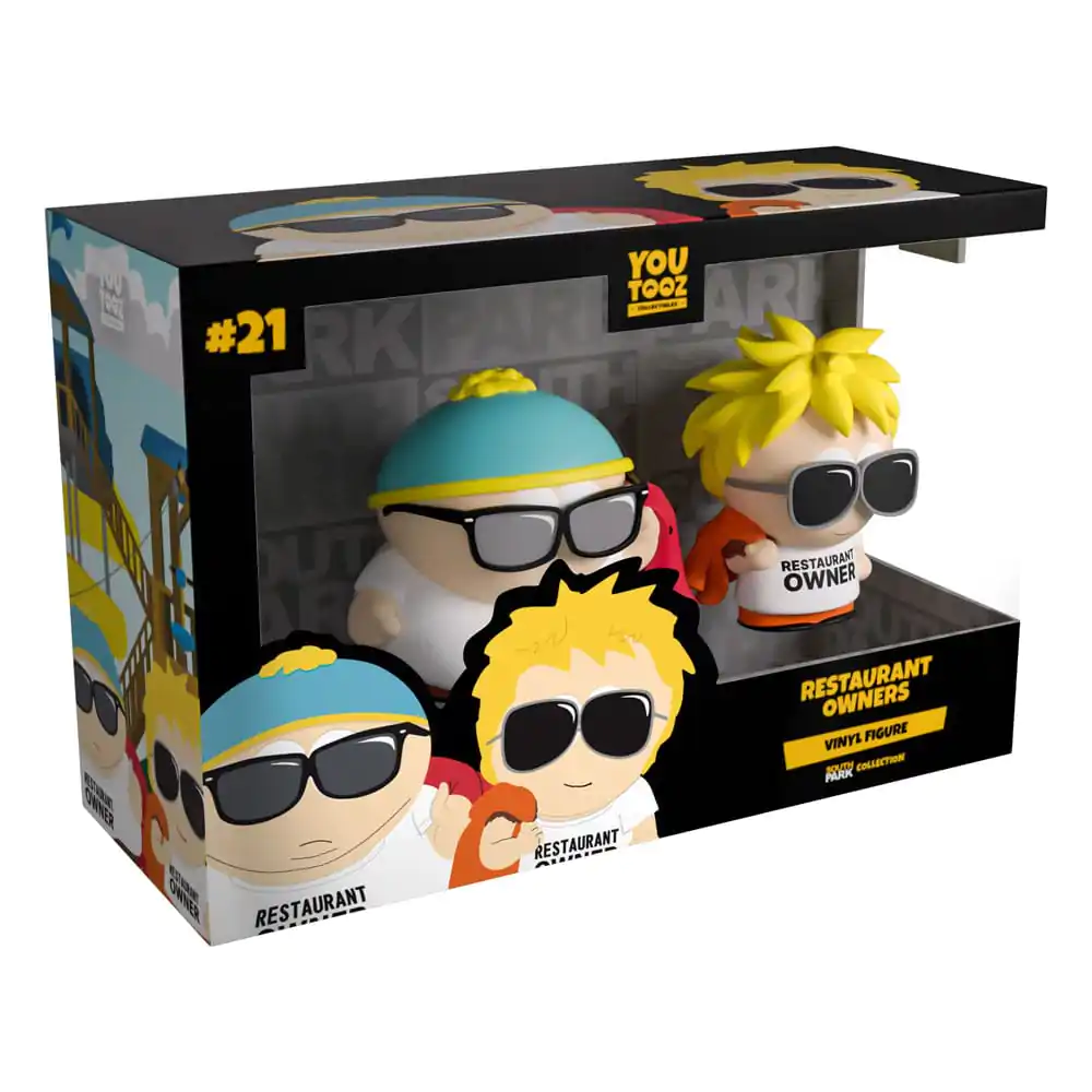 South Park vinil figure 2-Pack vlasnici restorana 10 cm fotografija proizvoda