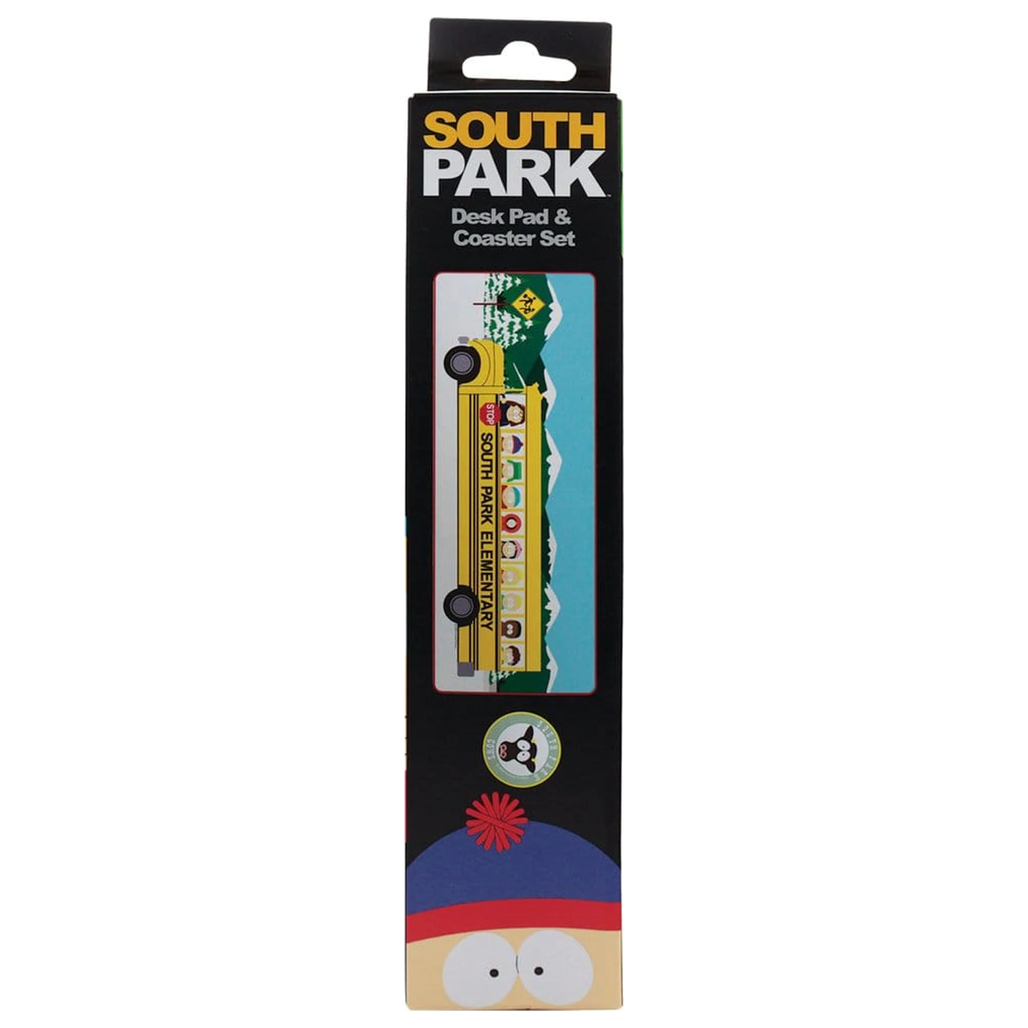 South Park Podloga za stol i set podmetača Elementary School Bus fotografija proizvoda