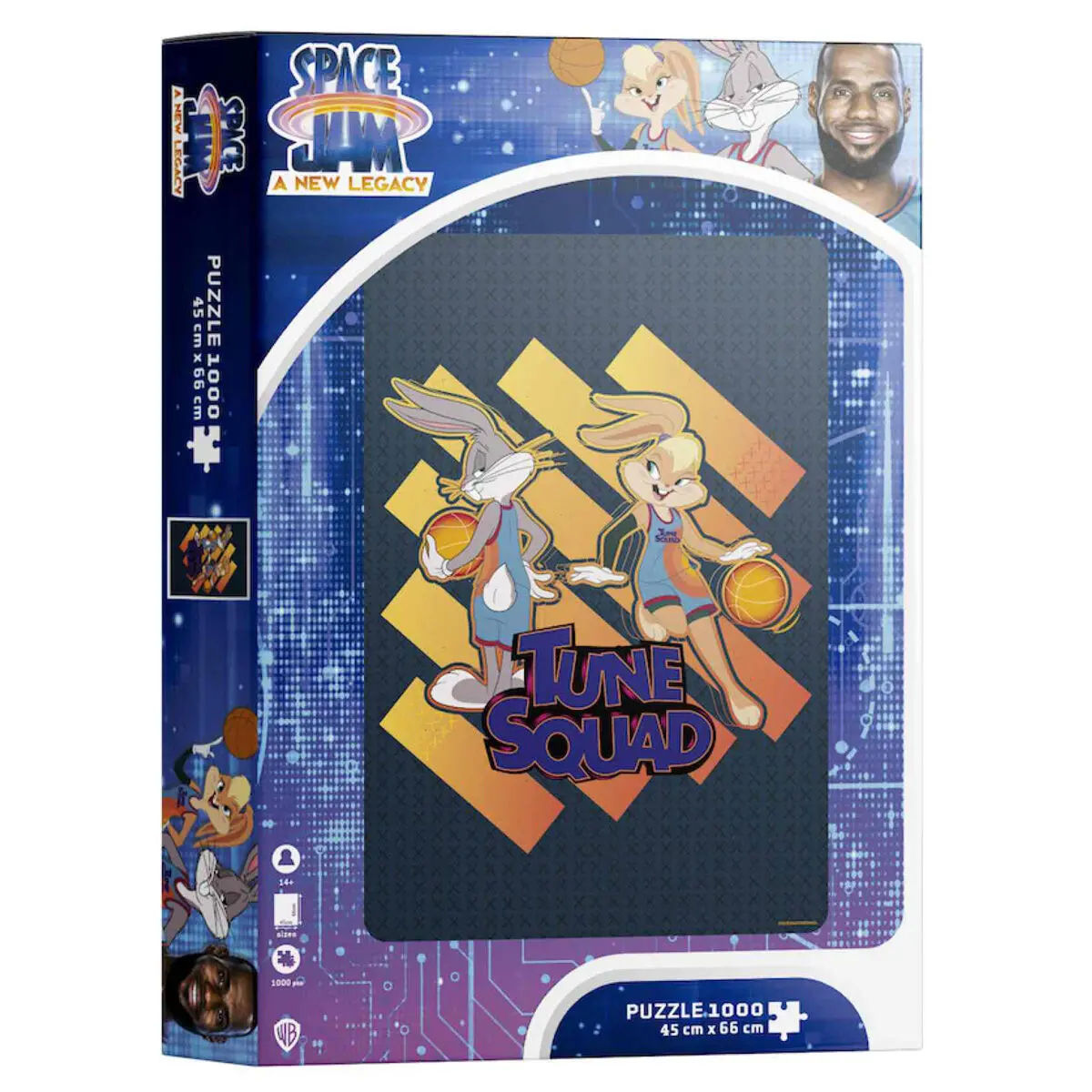Space Jam 2 Tune Squad Bugs i Lola puzzle 1000 komada fotografija proizvoda