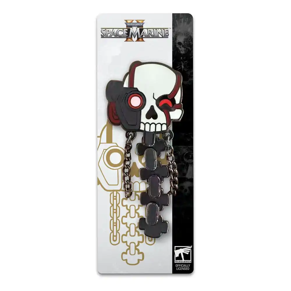 Space Marine 2 Pin značka Servo Skull 5 cm fotografija proizvoda