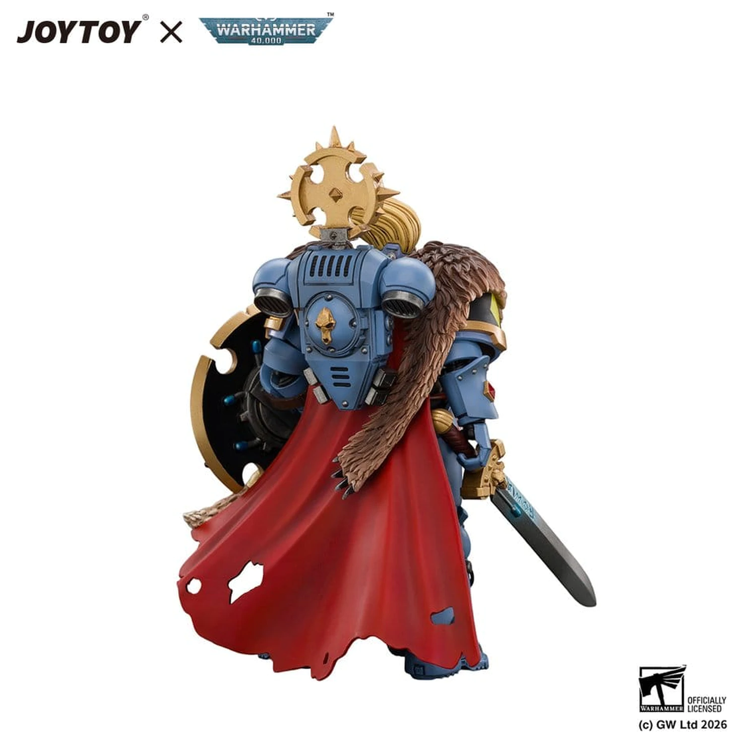 Space Marine figura za akciju Space Wolves Wolf Guard Battle Leader 12 cm fotografija proizvoda