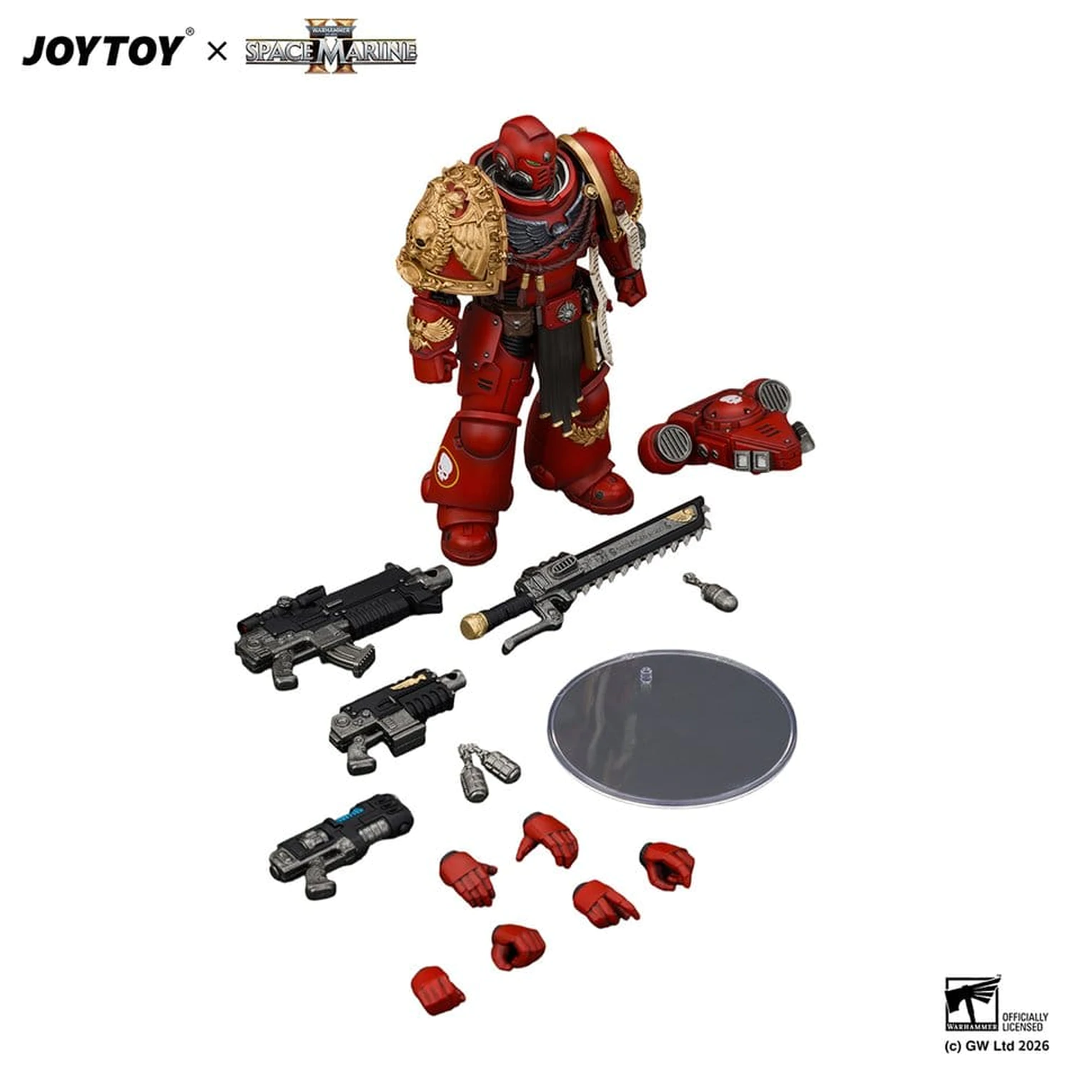 Space Marine Game Edition akcijska figura Blood Angels Veteran 12 cm fotografija proizvoda