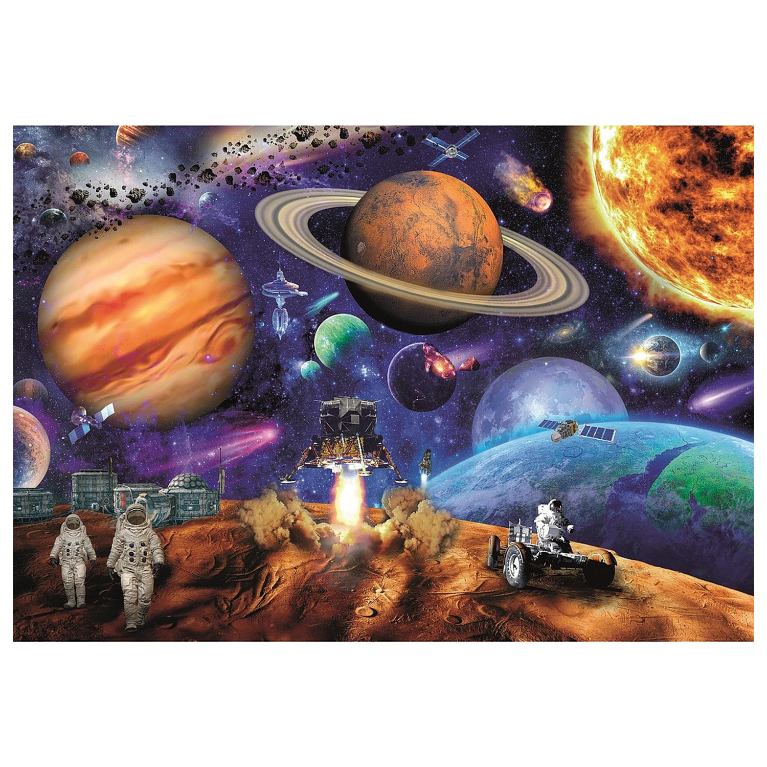 Space Mission slagalica od 300 komada Clementoni fotografija proizvoda