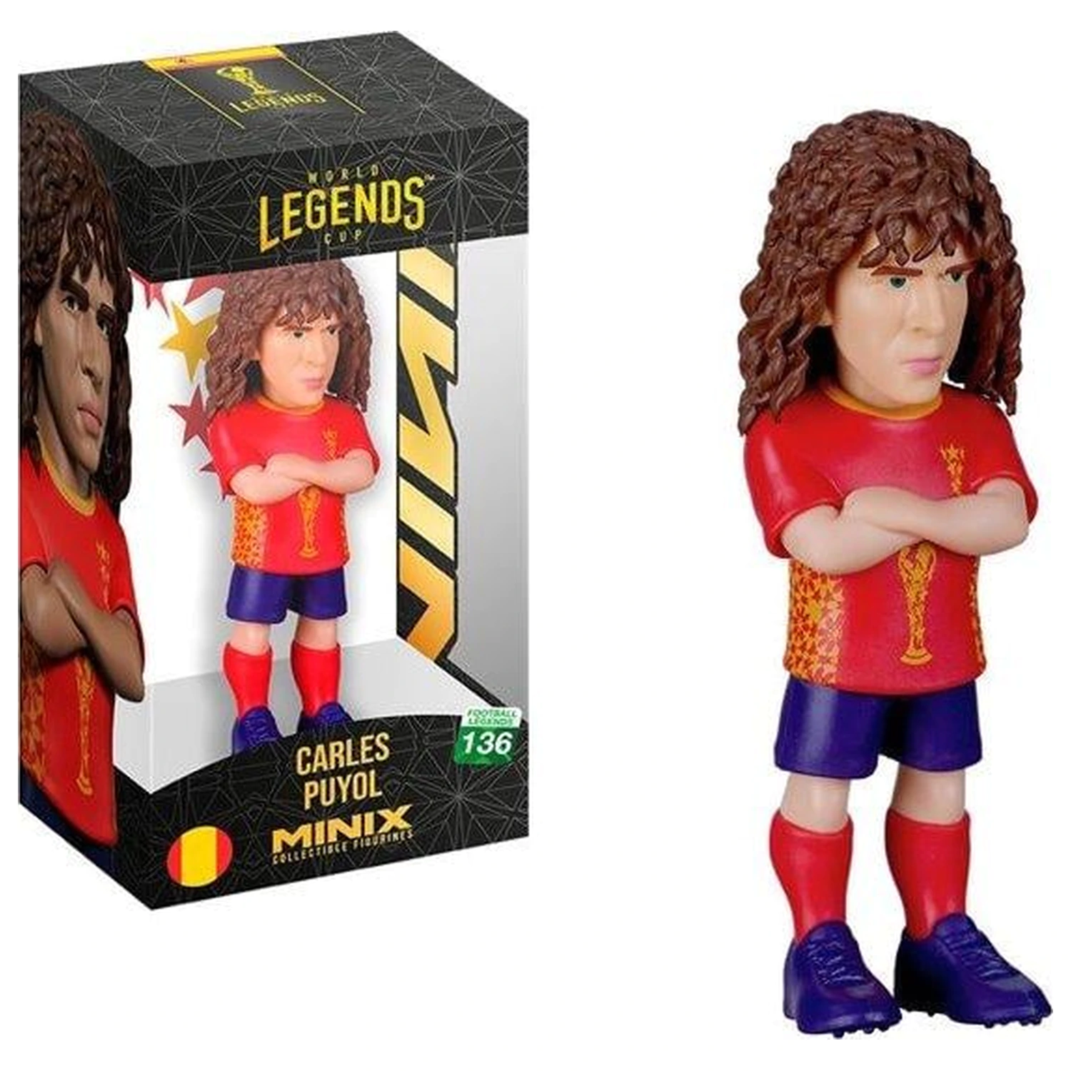 Španjolska Puyol figura Minix World Legends Cup 12 cm fotografija proizvoda