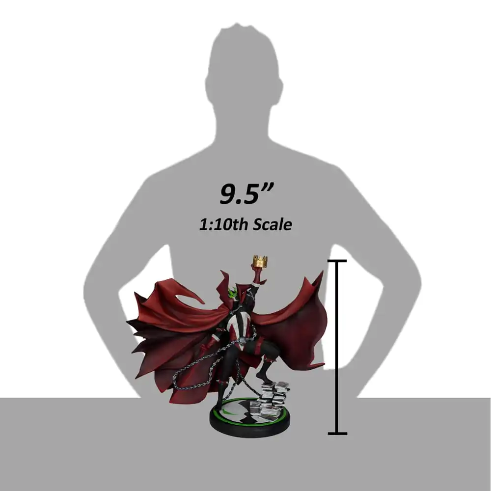 Spawn kip 1/10 Spawn #301 by Todd McFarlane (Black White & Red All Over) 24 cm fotografija proizvoda