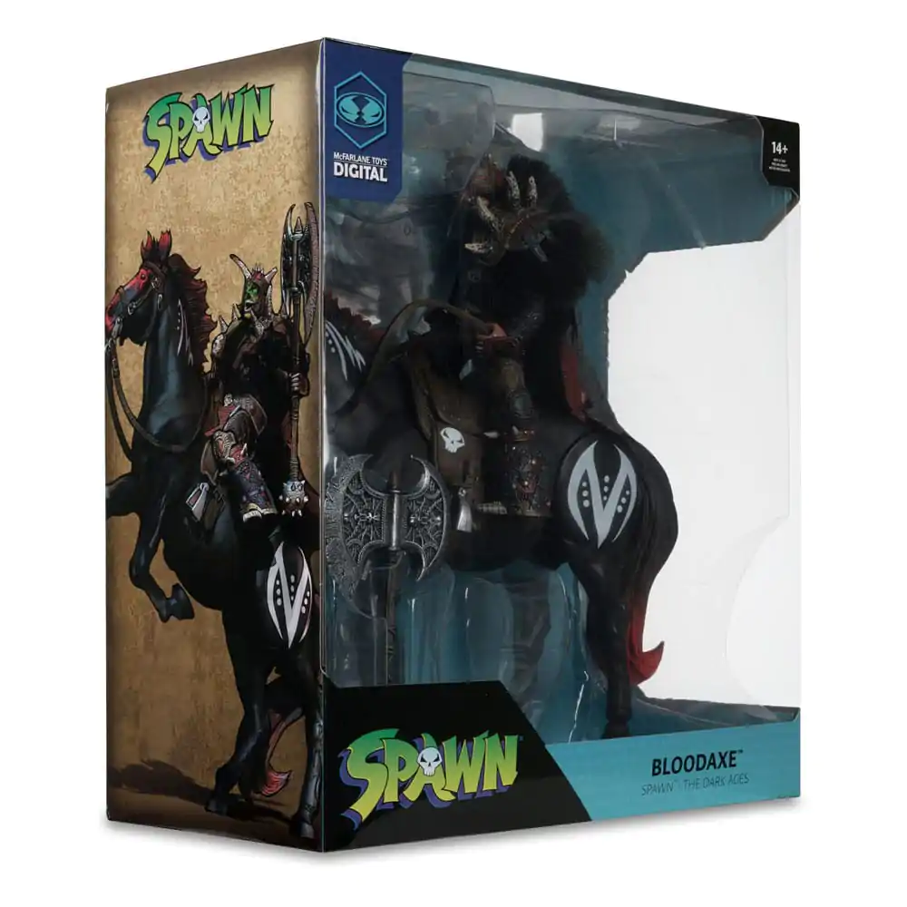 Spawn akcijska figura set od 2 Bloodaxe s konjem (Spawn: The Dark Ages) 18 cm fotografija proizvoda