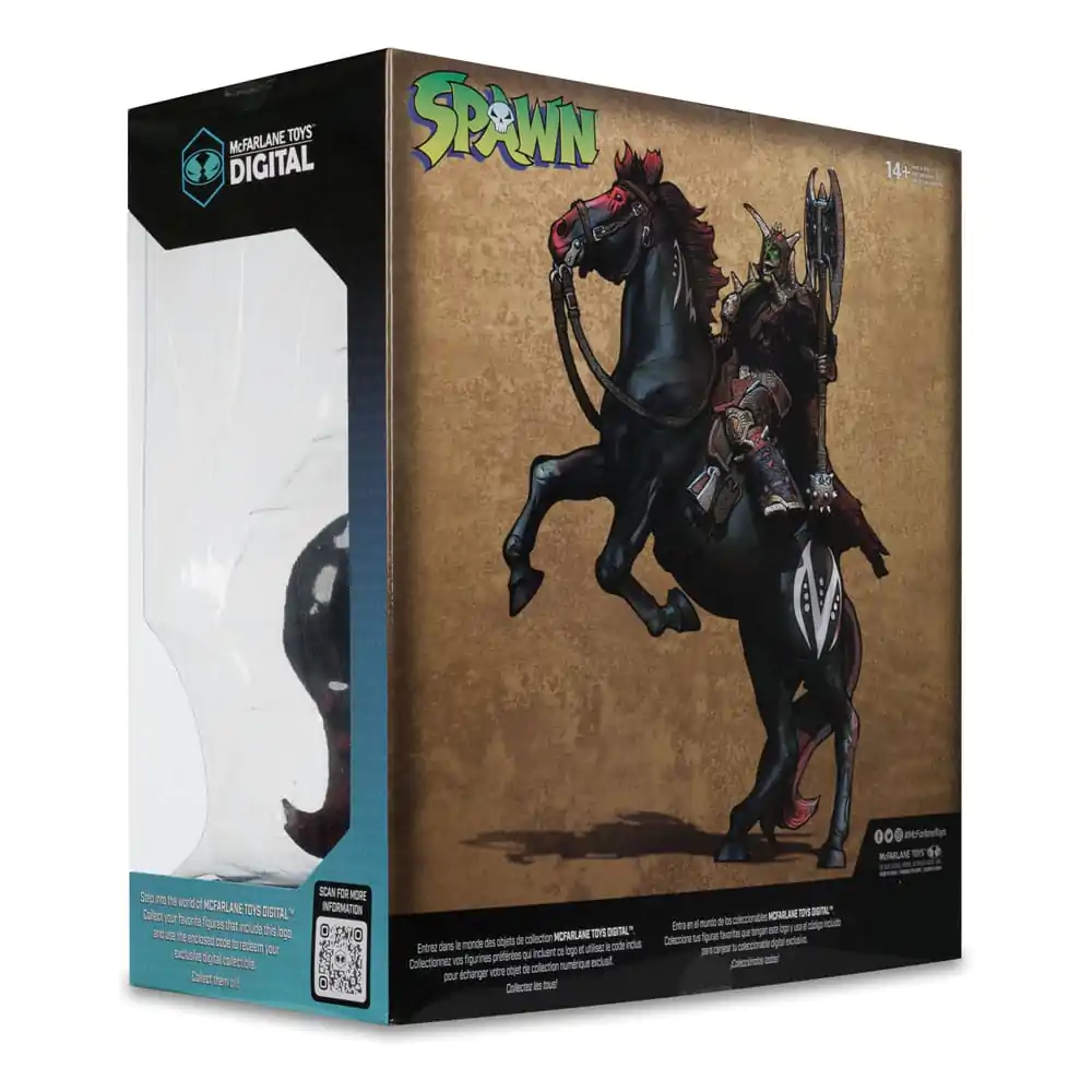 Spawn akcijska figura set od 2 Bloodaxe s konjem (Spawn: The Dark Ages) 18 cm fotografija proizvoda