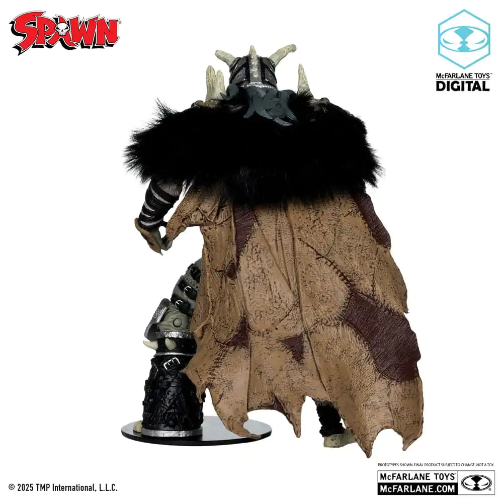 Spawn Akcijska figura Bloodaxe with Horse (Spawn: The Dark Ages) (McFarlane Toys 30th Anniversary) (Gold Label) 18 centimetara fotografija proizvoda