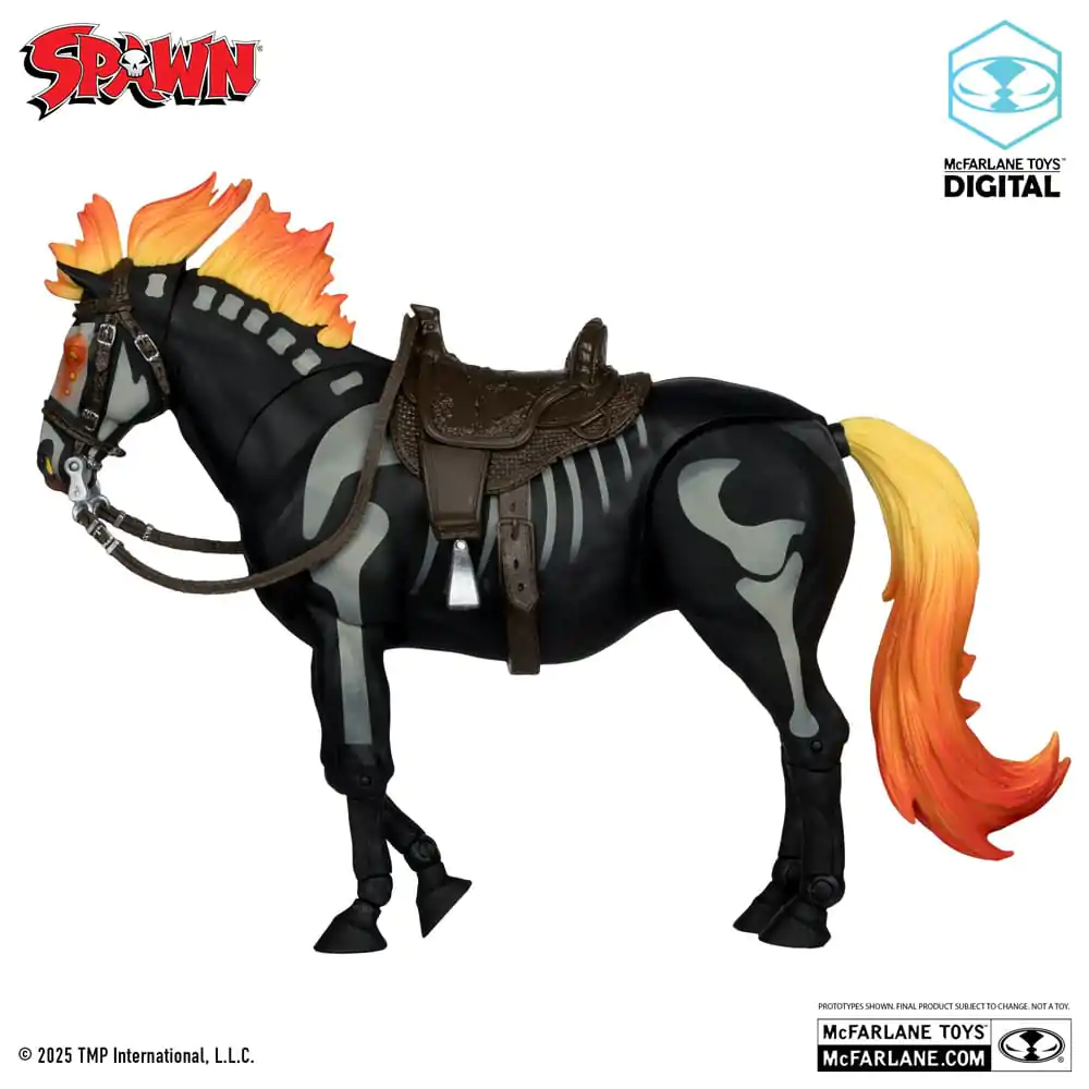 Spawn Akcijska figura Bloodaxe with Horse (Spawn: The Dark Ages) (McFarlane Toys 30th Anniversary) (Gold Label) 18 centimetara fotografija proizvoda