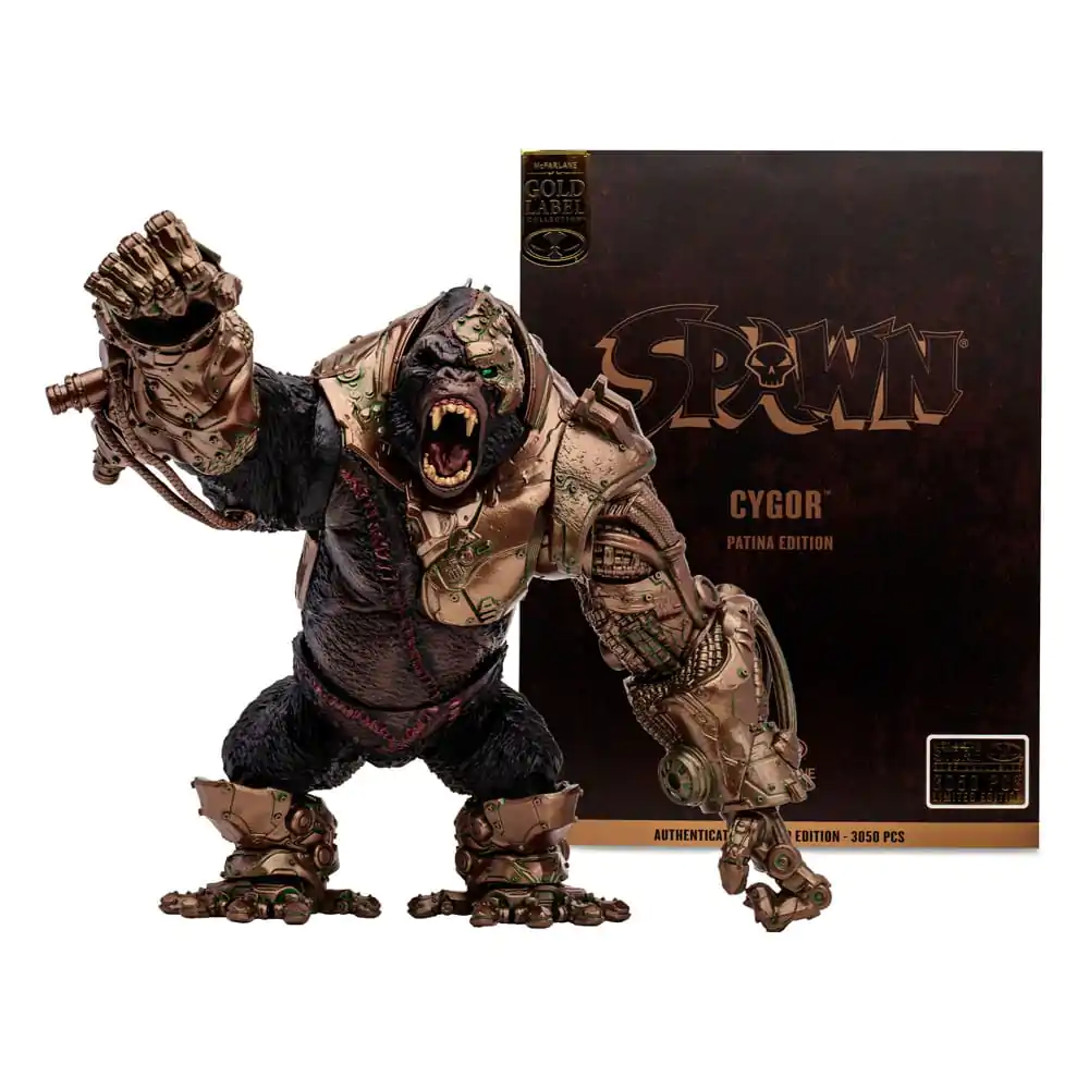 Spawn Megafig akcijska figura Cygor Patina Edition (Gold Label) 30 cm fotografija proizvoda